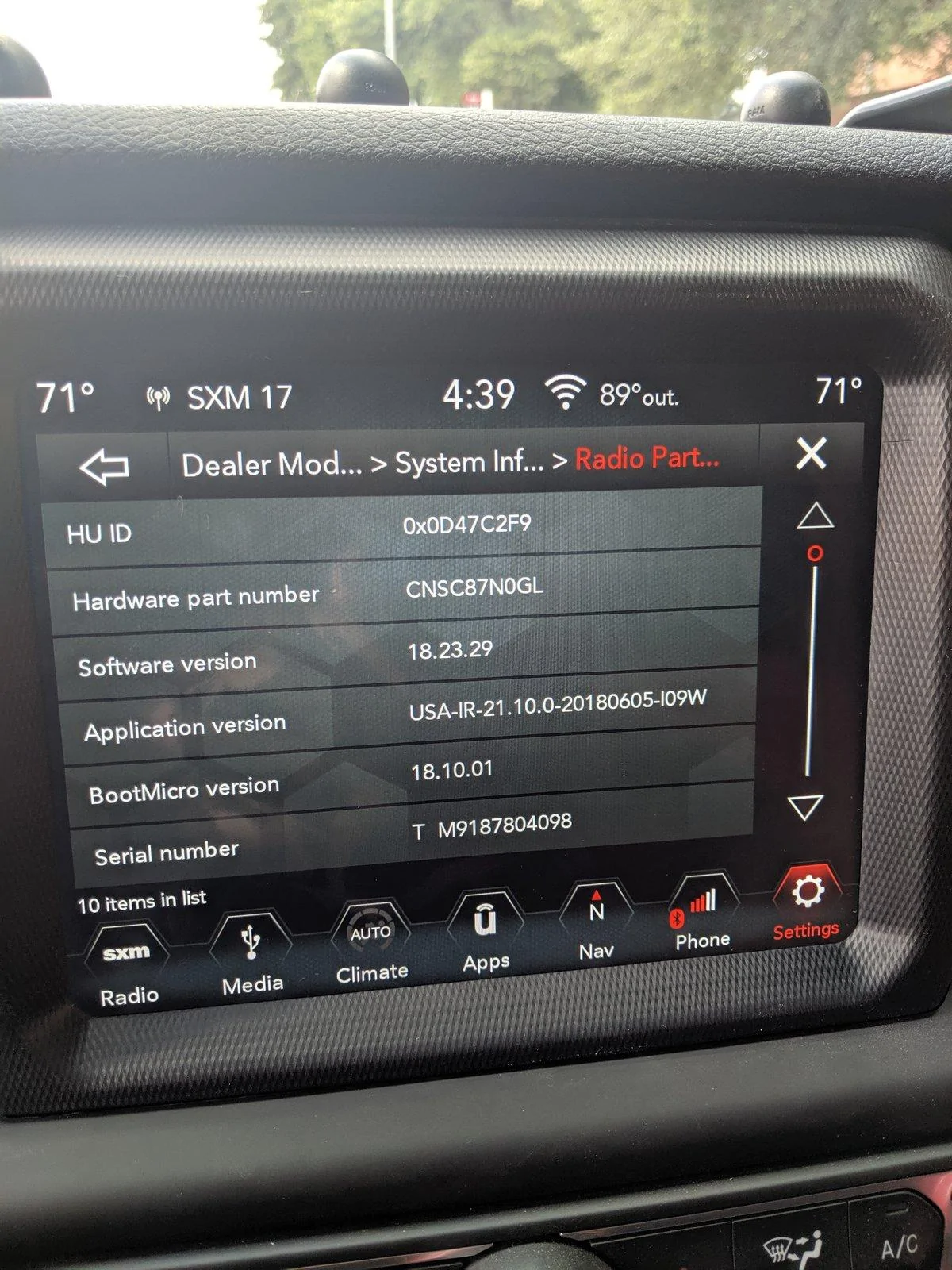 Jeep Wrangler JL Weird uConnect/Radio issues/fix 2019-06-25 16.39.29
