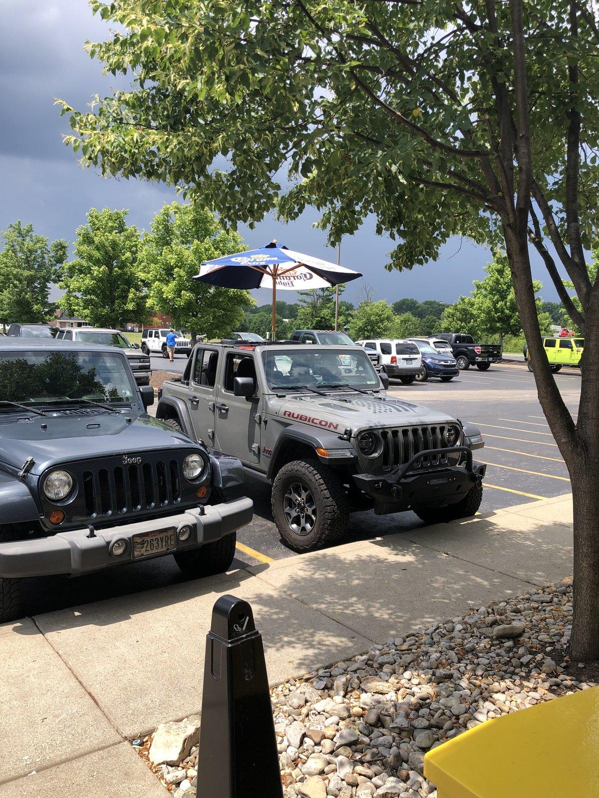 Jeep Wrangler JL Caught in the rain 087F0B31-FBF8-47F3-A5B0-A7ABCA615DA7