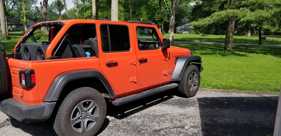 Jeep Wrangler JL Window Tint Photo Compilation Master Thread Nekkid Tint