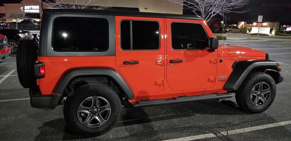 Jeep Wrangler JL Window Tint Photo Compilation Master Thread Night of Tint