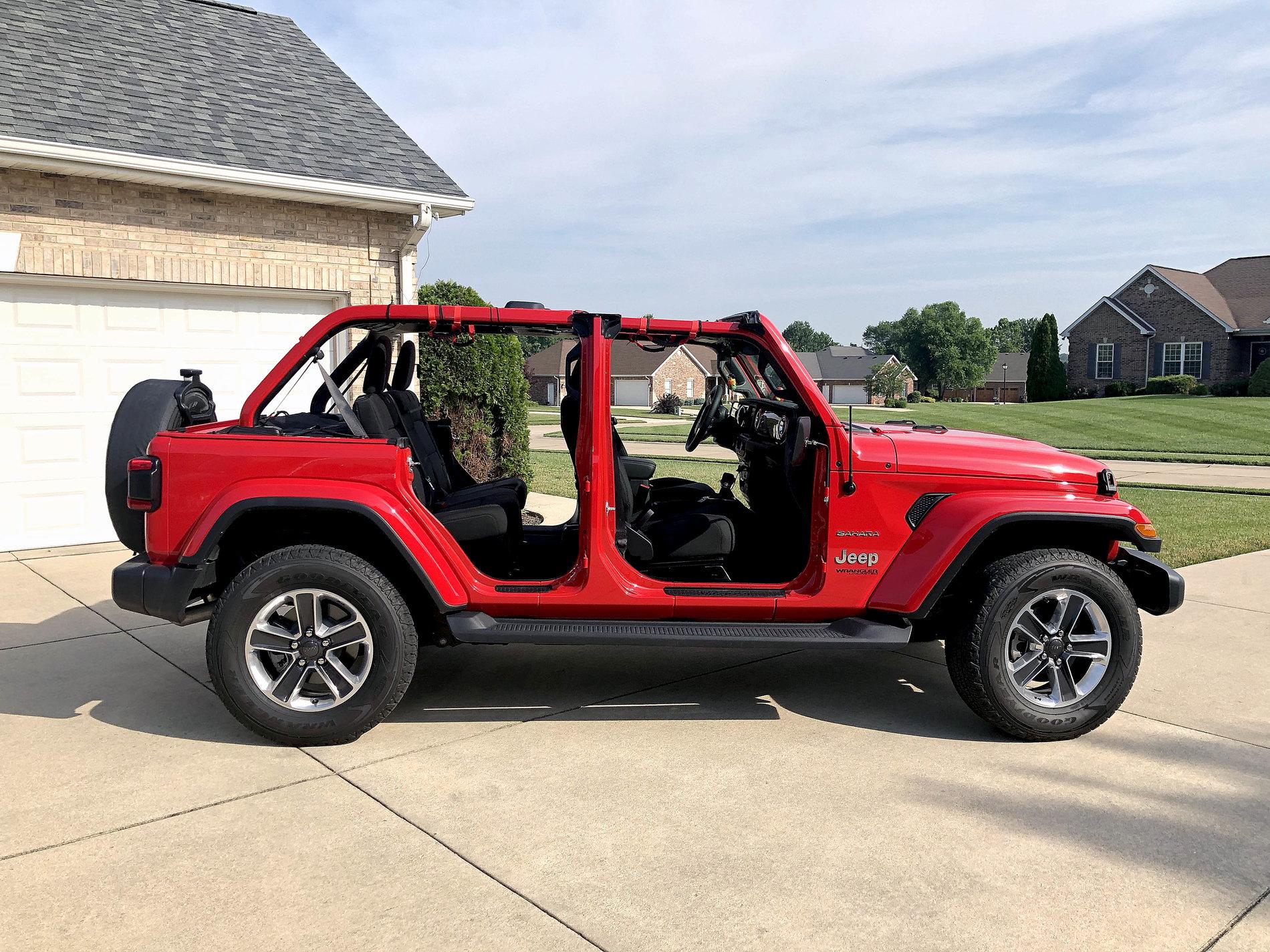 Jeep Wrangler JL What did you do TO your Jeep JL today? 2019 07 11 Top & Doors Off