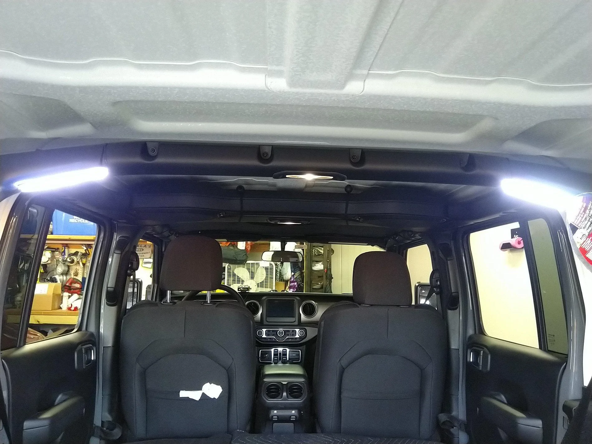 Jeep Wrangler JL Cargo LEDs installed IMG_20190711_200838