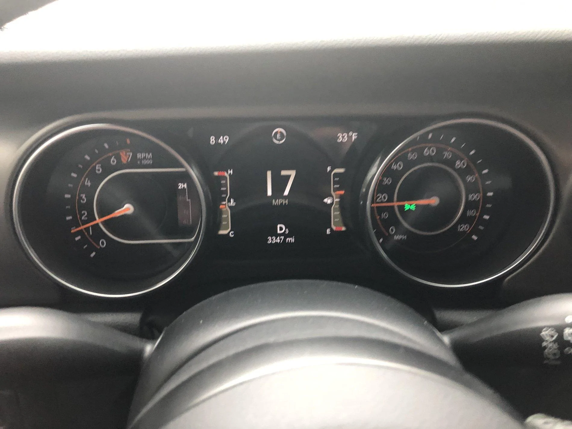 Jeep Wrangler JL Gauge Cluster Configuration 0C605360-92D8-4DF2-8749-3481B75BBCD7