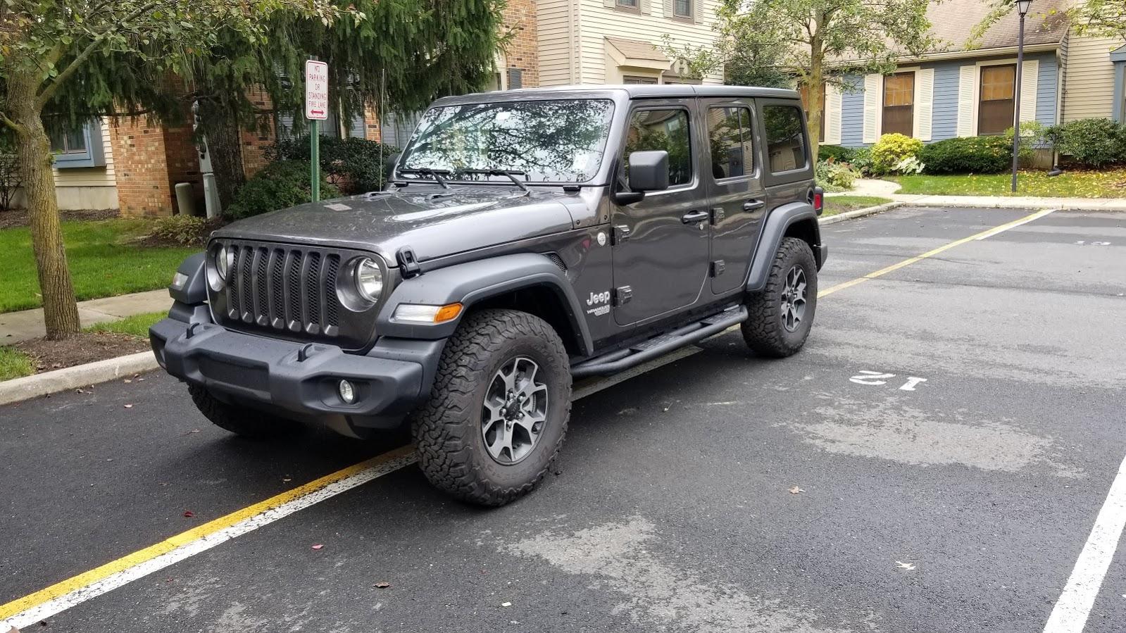 Jeep Wrangler JL JL Rubicon Take Offs & Running Boards - New Jersey 20181011_150834