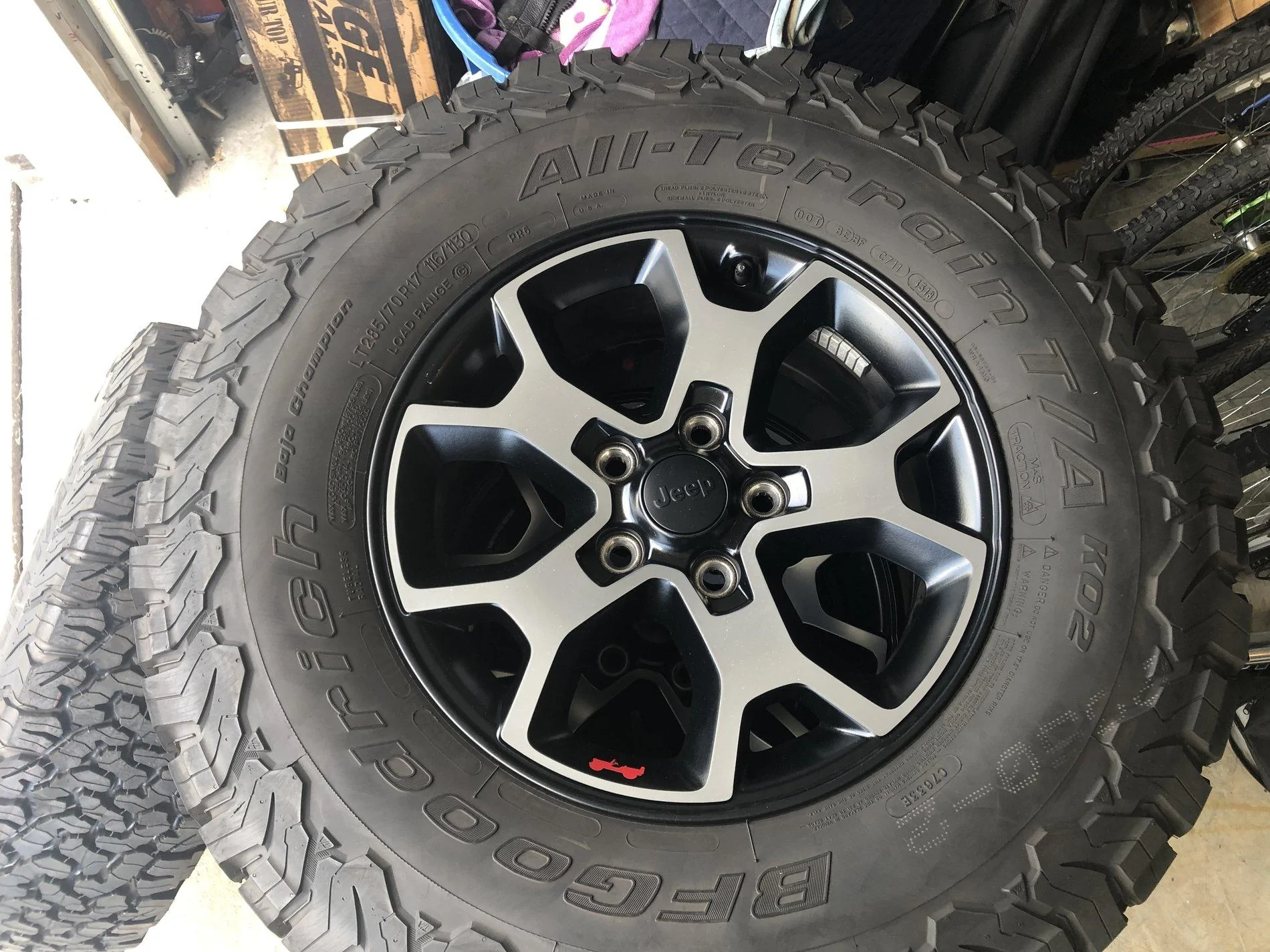 Jeep Wrangler JL Factory Rubicon Wheels 2978E4B0-883F-4D1F-9012-7493B341604F