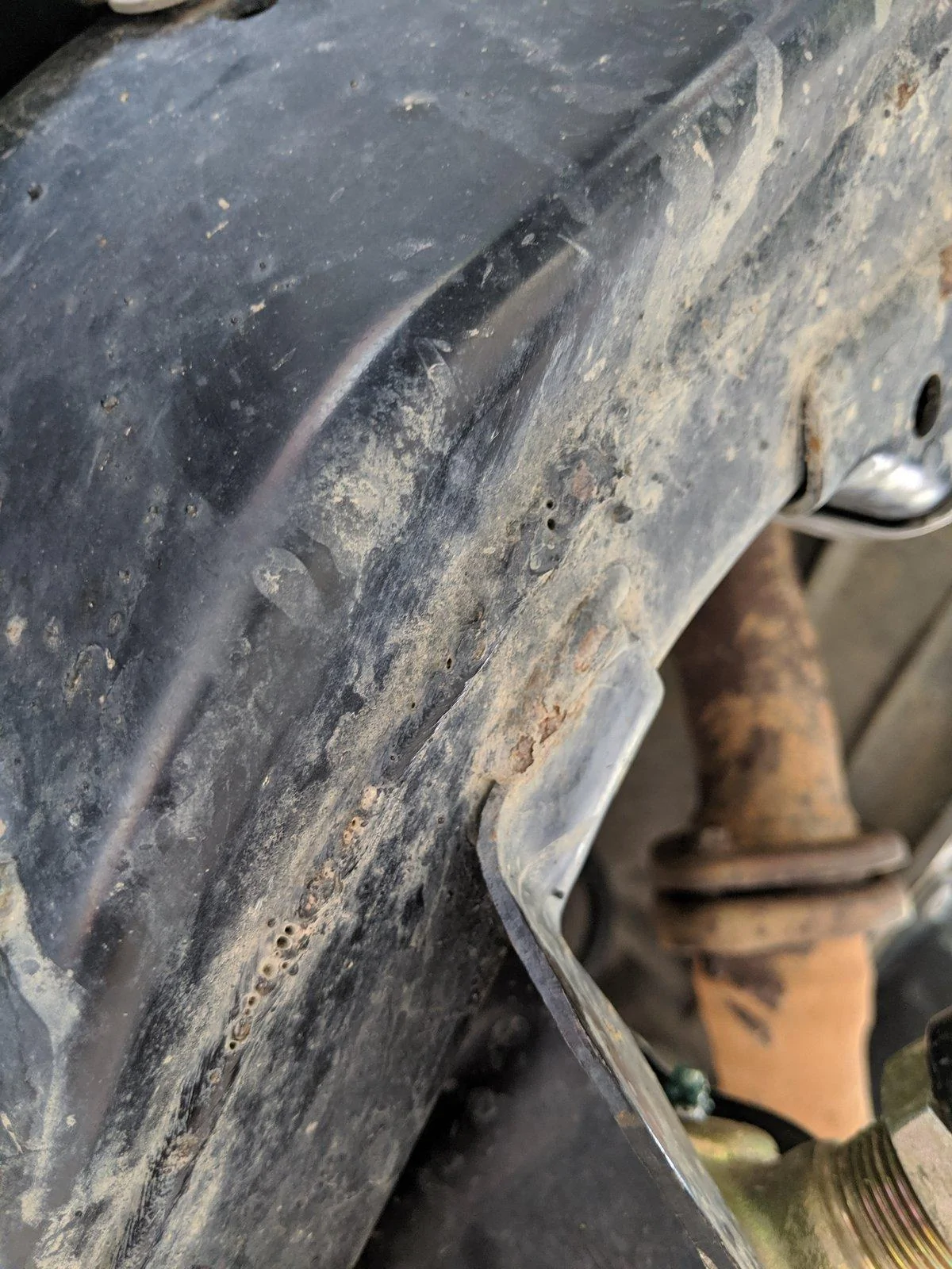 Jeep Wrangler JL What is this welded hole!? MVIMG_20190715_174729
