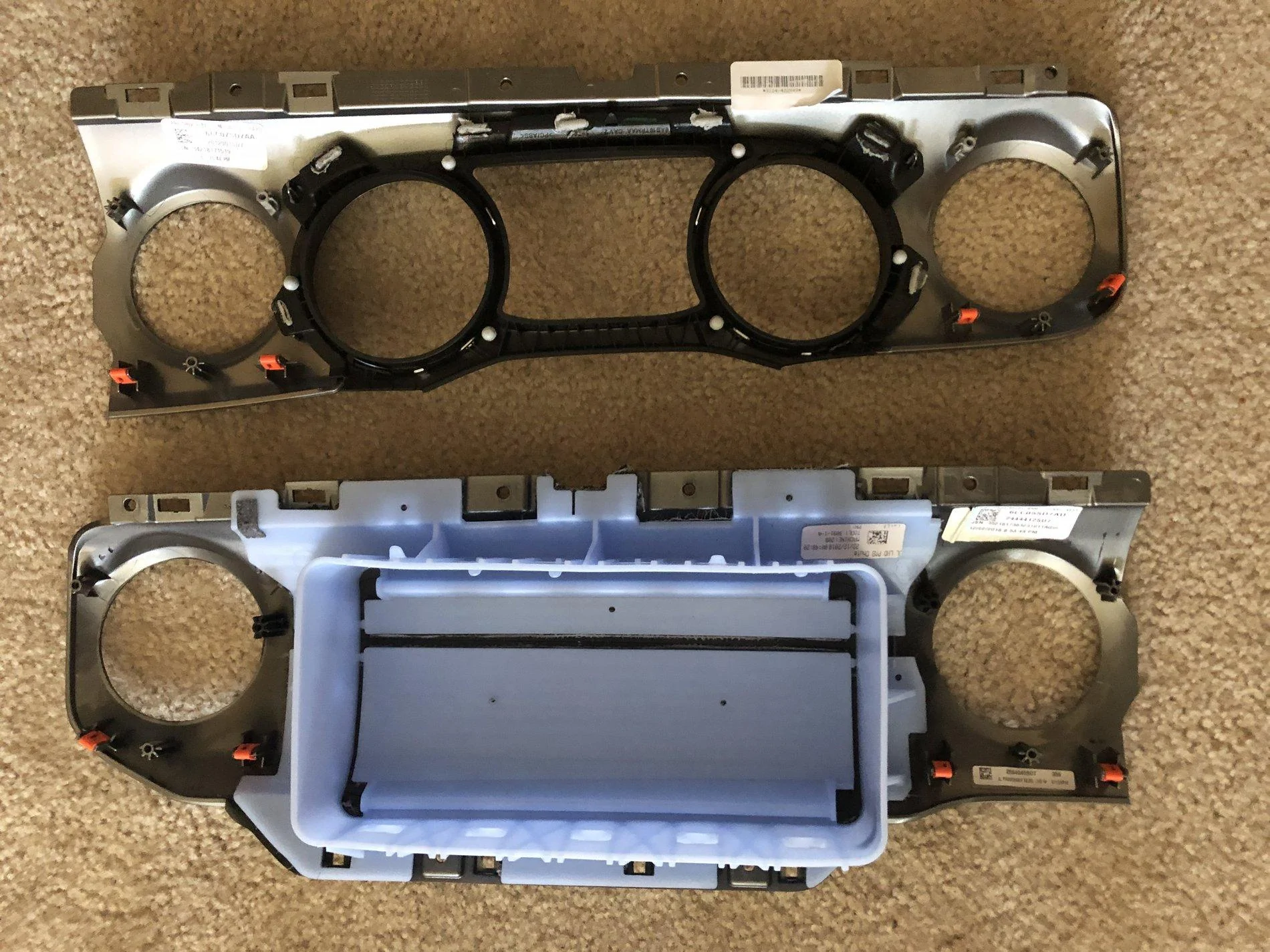 Jeep Wrangler JL 19' Grey Dash Panels IMG_7329