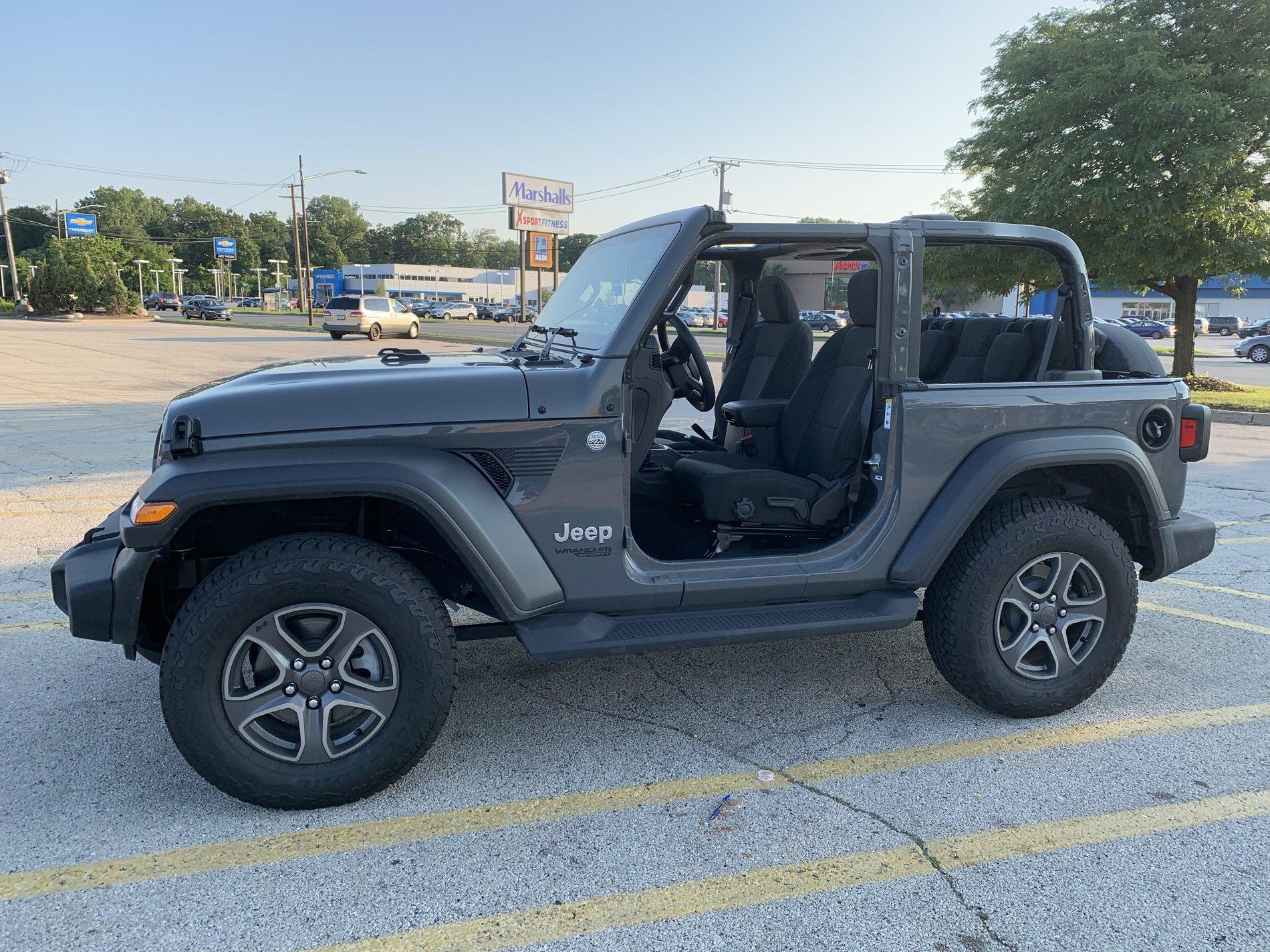 Jeep Wrangler JL The 2Dr Sport Only Thread JL