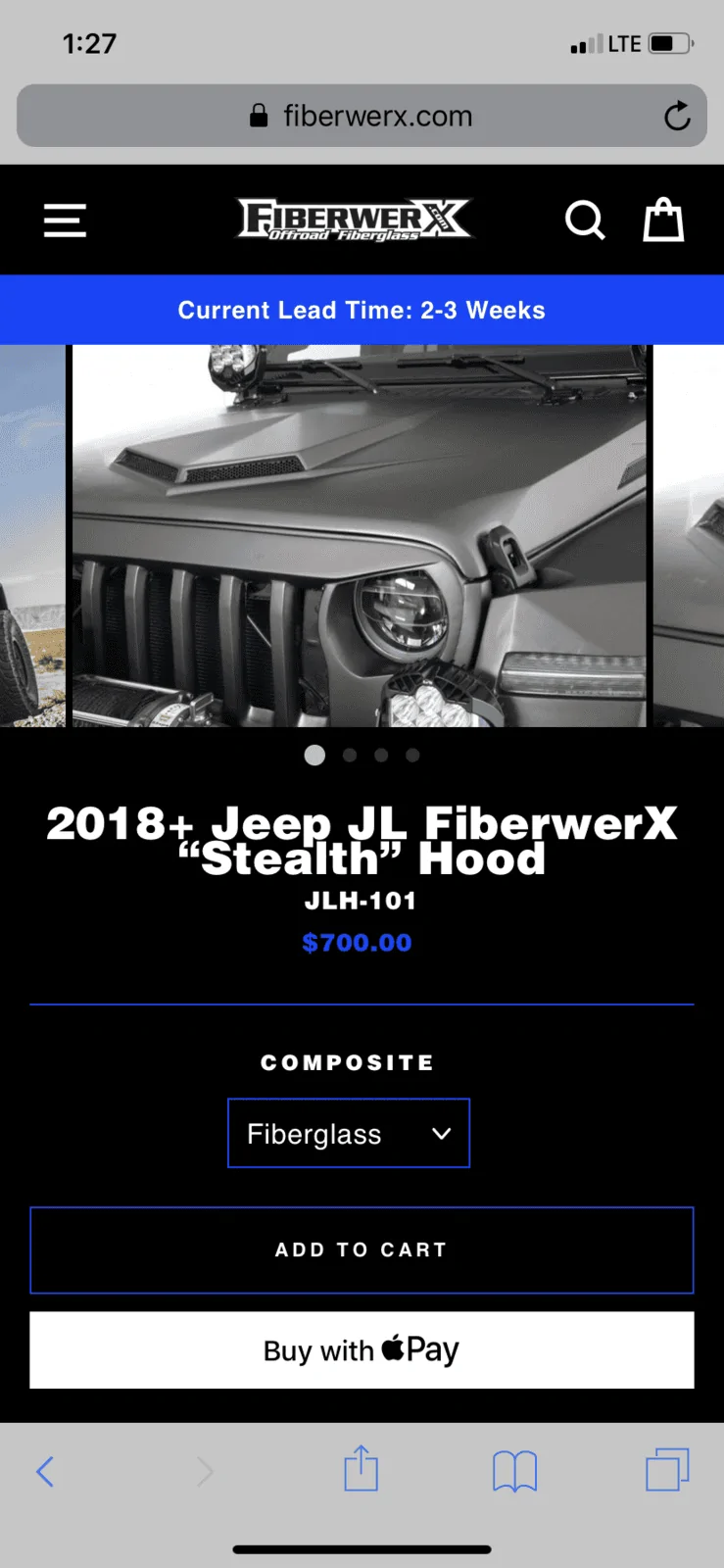 Jeep Wrangler JL Hood options? 765BDD15-43D9-461E-BBA5-23F8B211F3C5