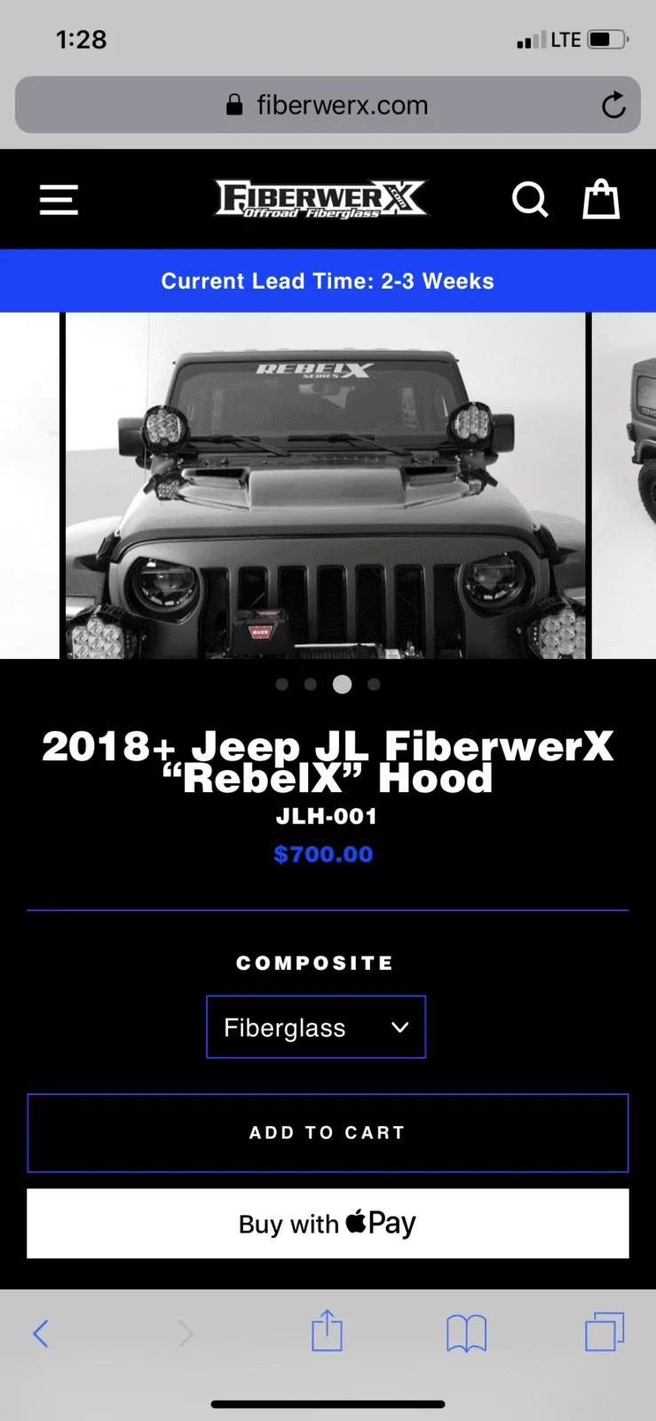 Jeep Wrangler JL Hood options? 8588A496-FA3C-44BF-8A83-8DAB12E5F371