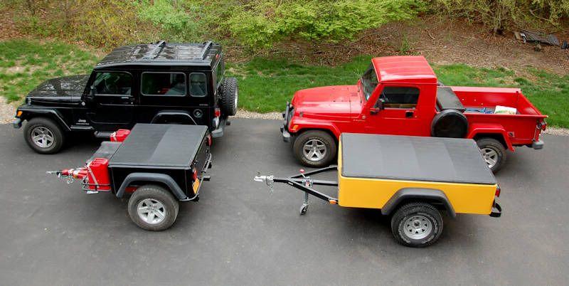 Jeep Wrangler JL Show me your off-road trailers Fleet1