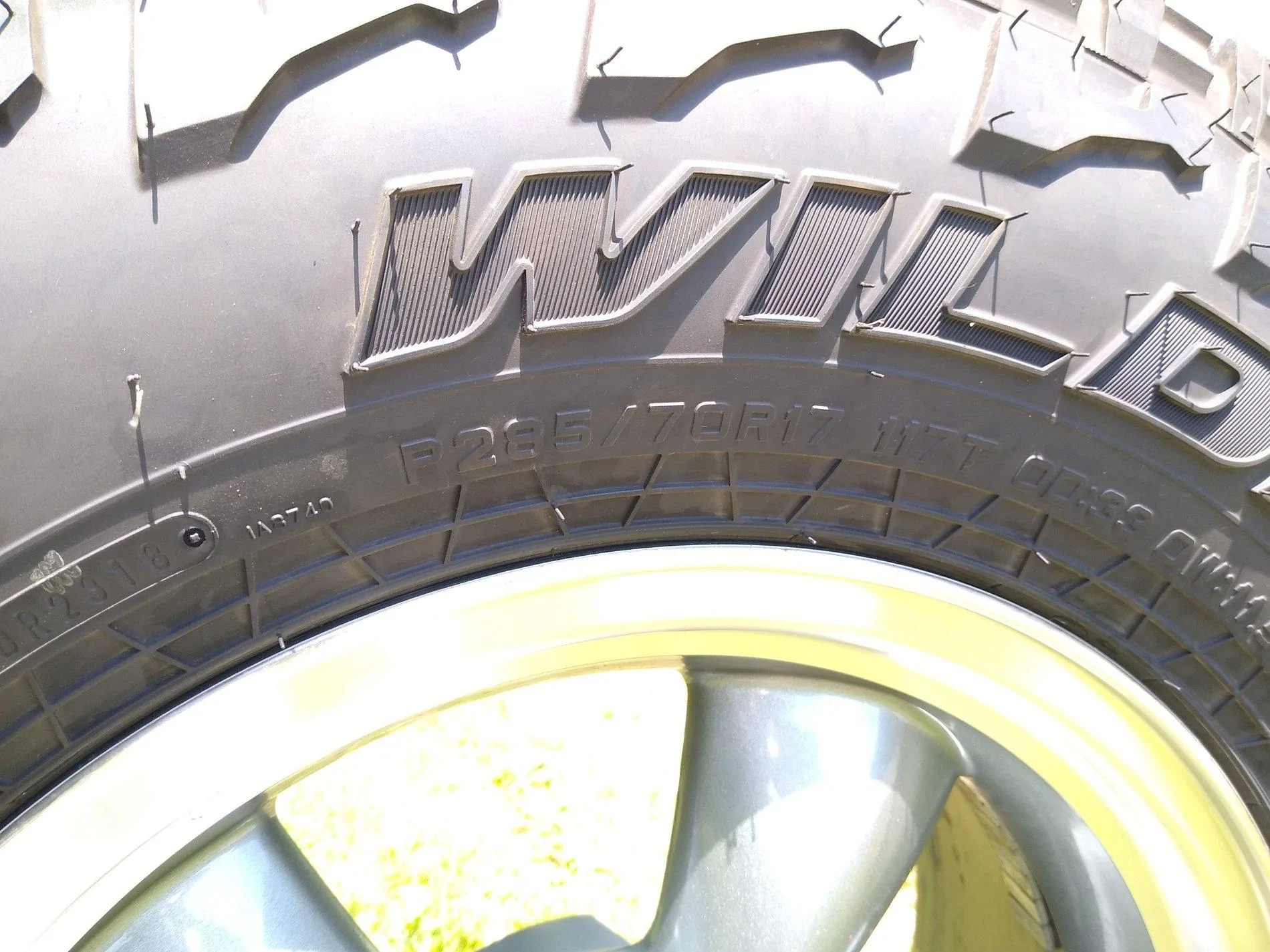 Jeep Wrangler JL 4) Torq Thrust M W/ Falken Wildpeak A/T3W almost new - $1000 t3