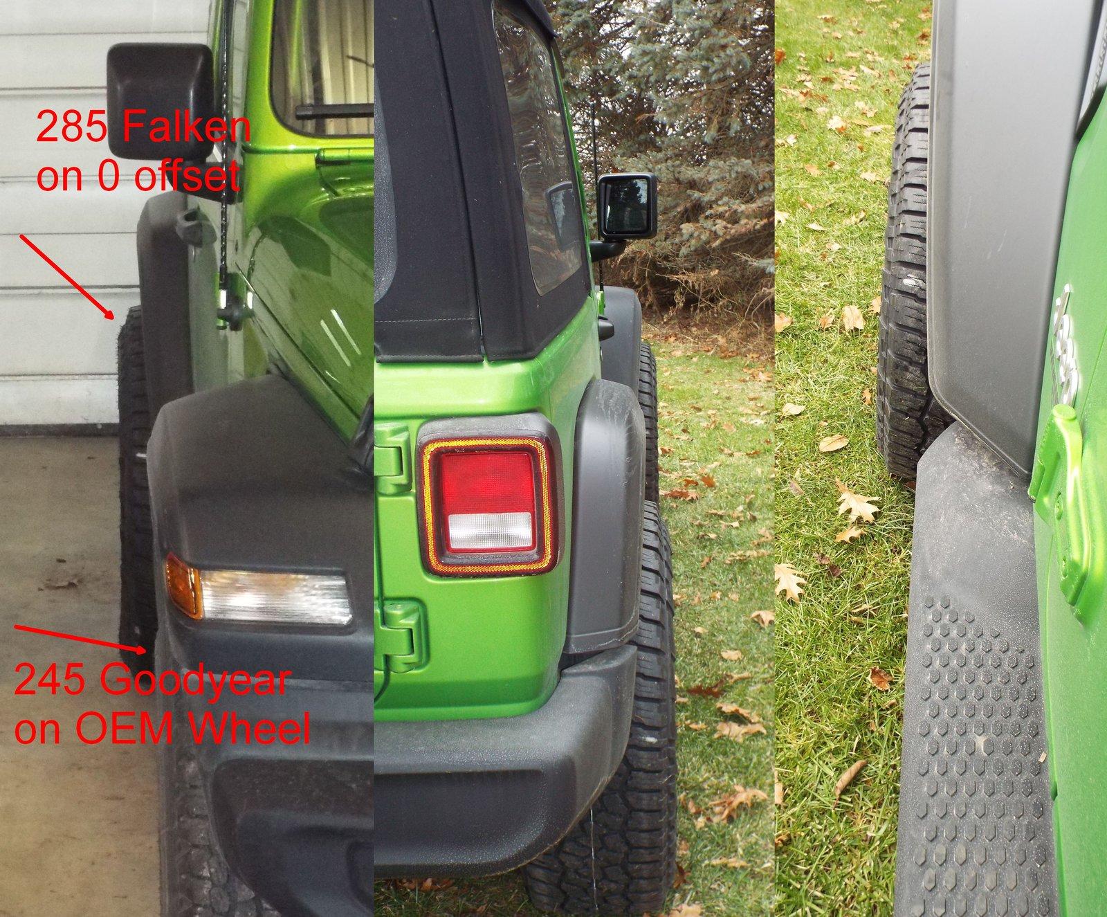 Jeep Wrangler JL 4) Torq Thrust M W/ Falken Wildpeak A/T3W almost new - $1000 z5