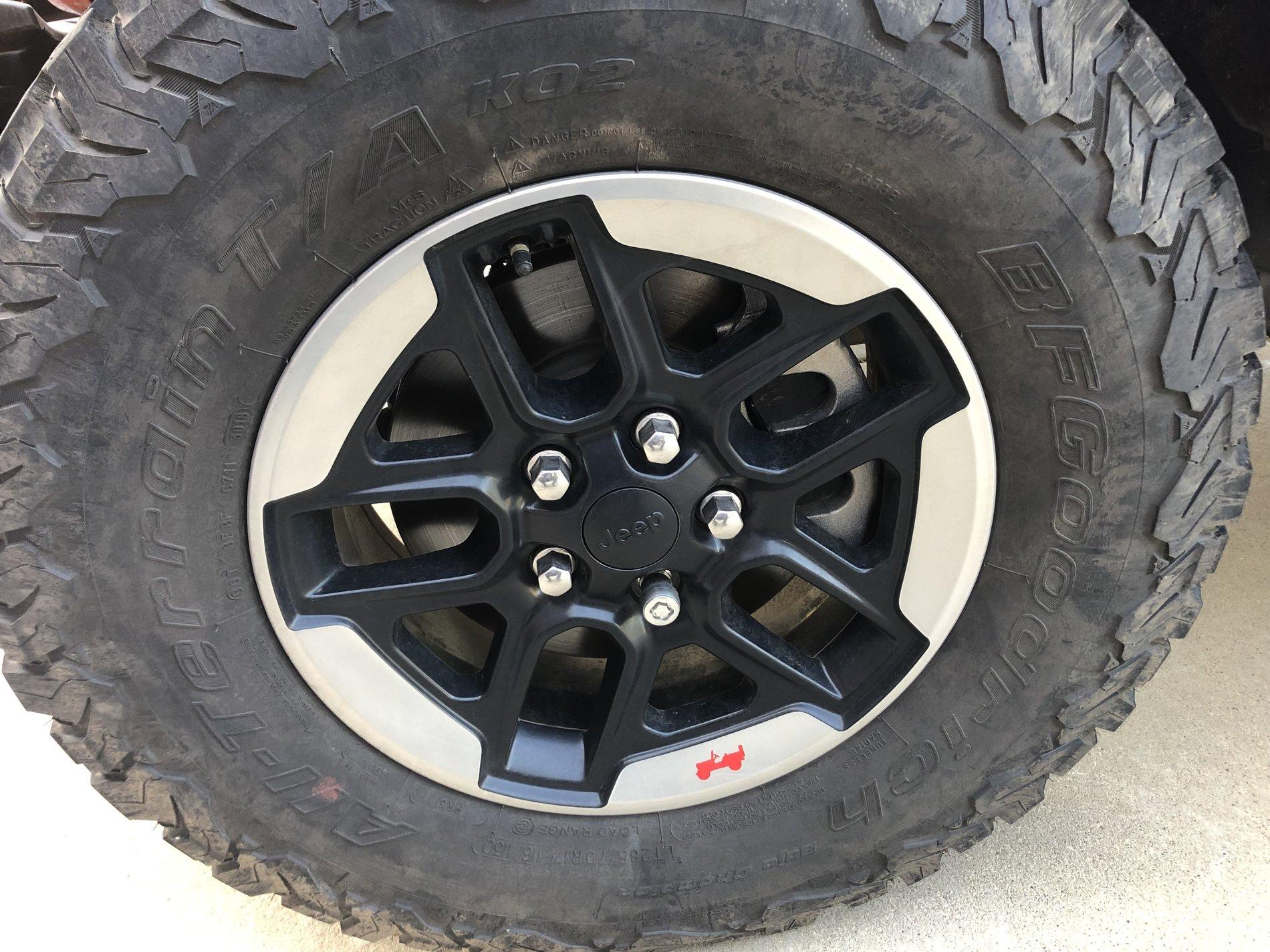 Jeep Wrangler JL 5 Upgraded Rubicon wheels w/TPMS D24A59C3-6CCB-42B5-9540-BAD98711A1F1
