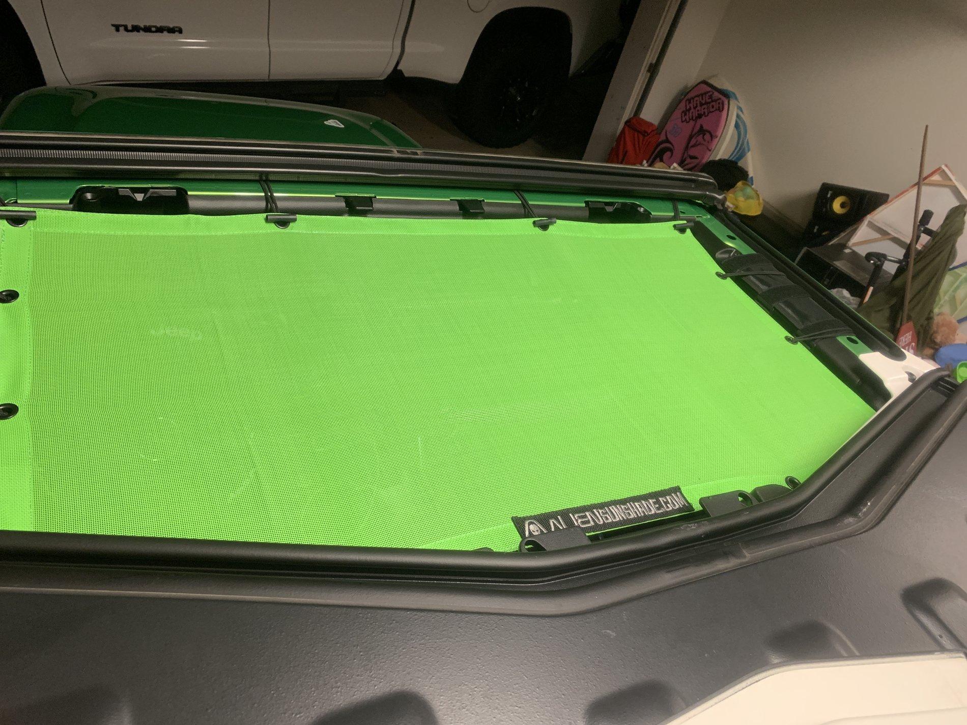 Jeep Wrangler JL Alienshade install image