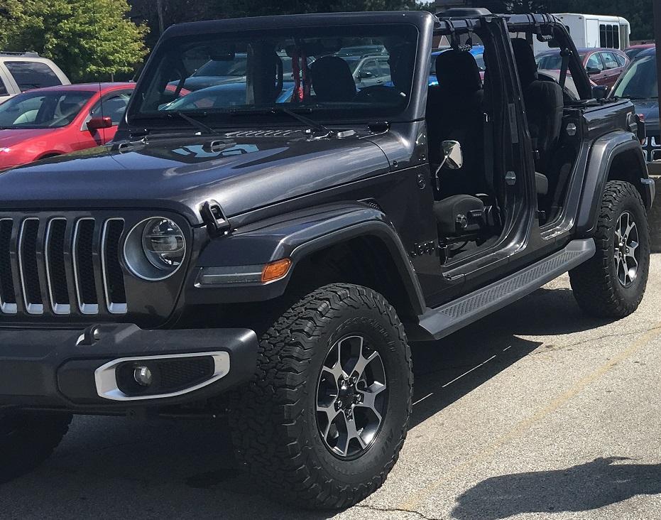 Jeep Wrangler JL Doorless Mirrors? mirror