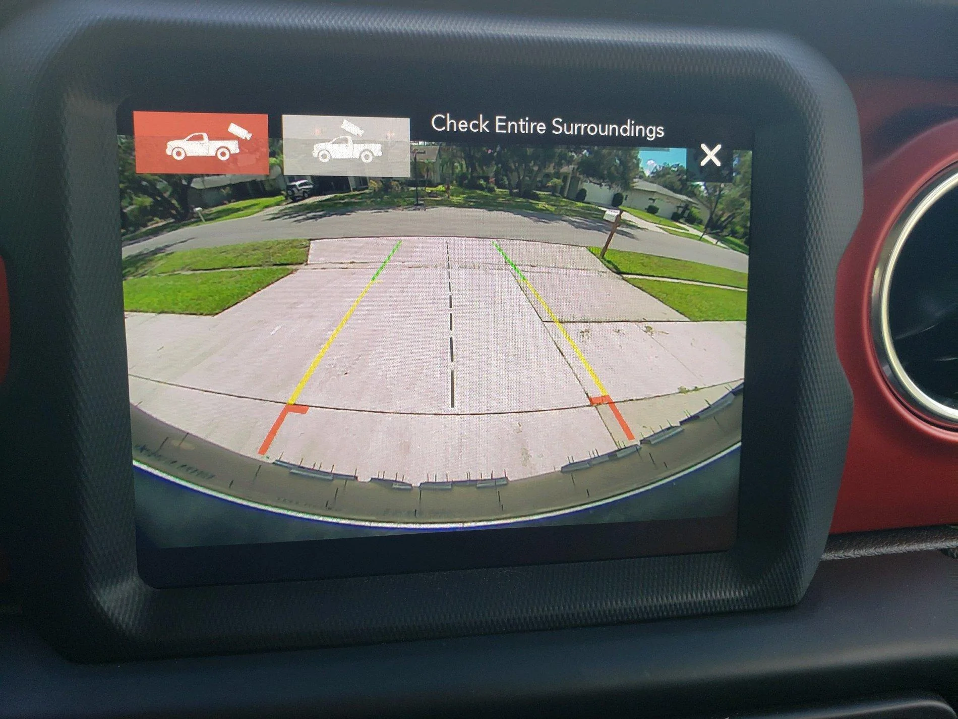 Jeep Wrangler JL Off-Road Camera (front facing) writeup 20190728_111257