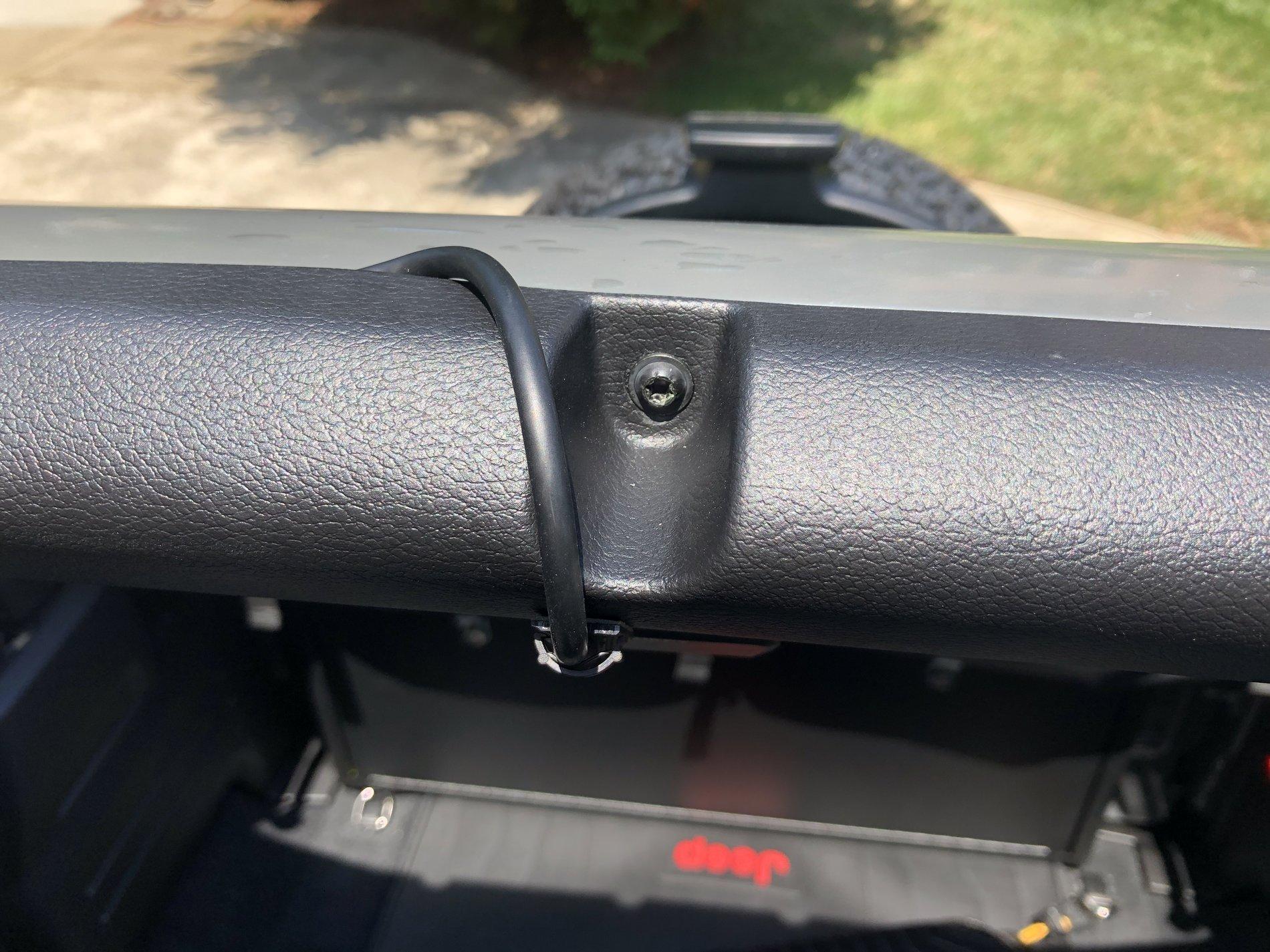 Jeep Wrangler JL Dash cam rear camera install tips? AD49D2B1-517A-4FA6-B906-1DBED0356593