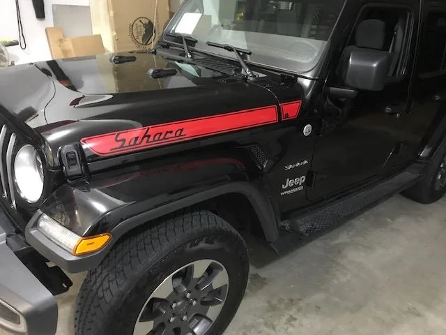 Jeep Wrangler JL Pixel Decals J