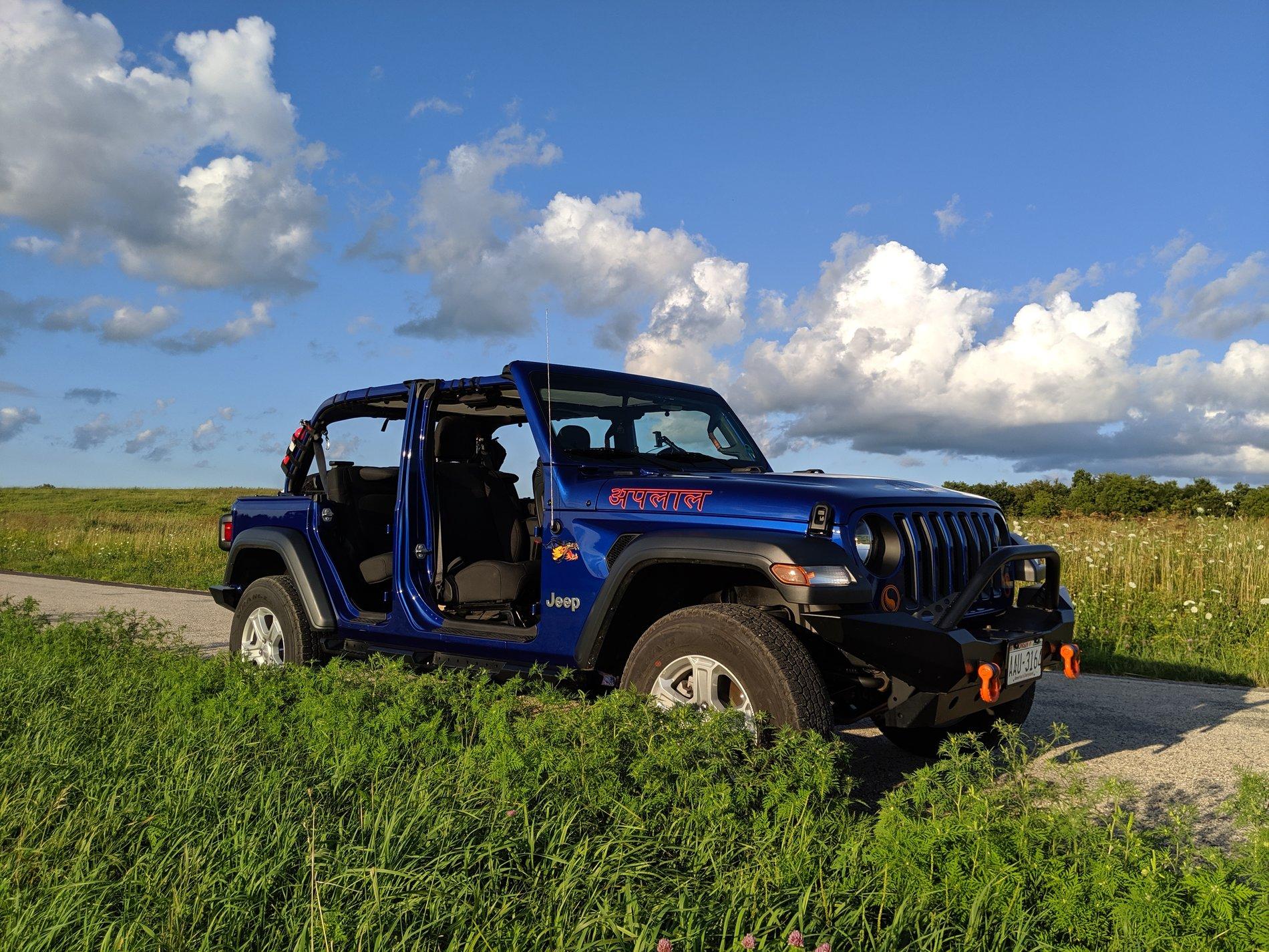 Jeep Wrangler JL A Driftless Drive in Wisconsin IMG_20190729_191144