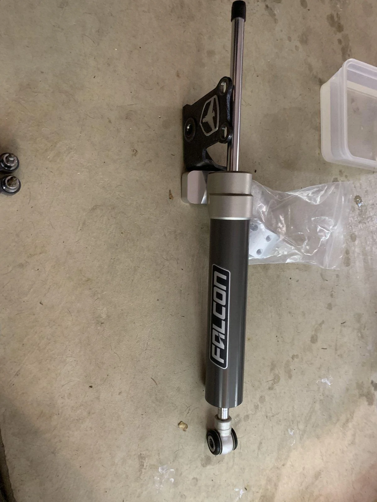 Jeep Wrangler JL Falcon steering stabilizer 4B398462-01FF-4F4C-A0E7-6C378C99D242