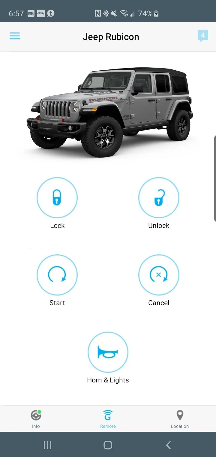 Jeep Wrangler JL Uconnect Access vs Sirius Guardian Screenshot_20190731-185726_Uconnect