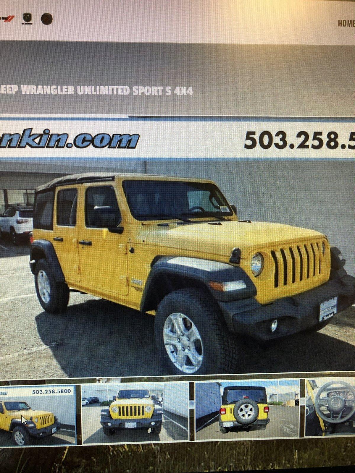 Jeep Wrangler JL 2018 Left Overs 32F163D7-5DAD-42C4-A148-1F086BEFF7DE