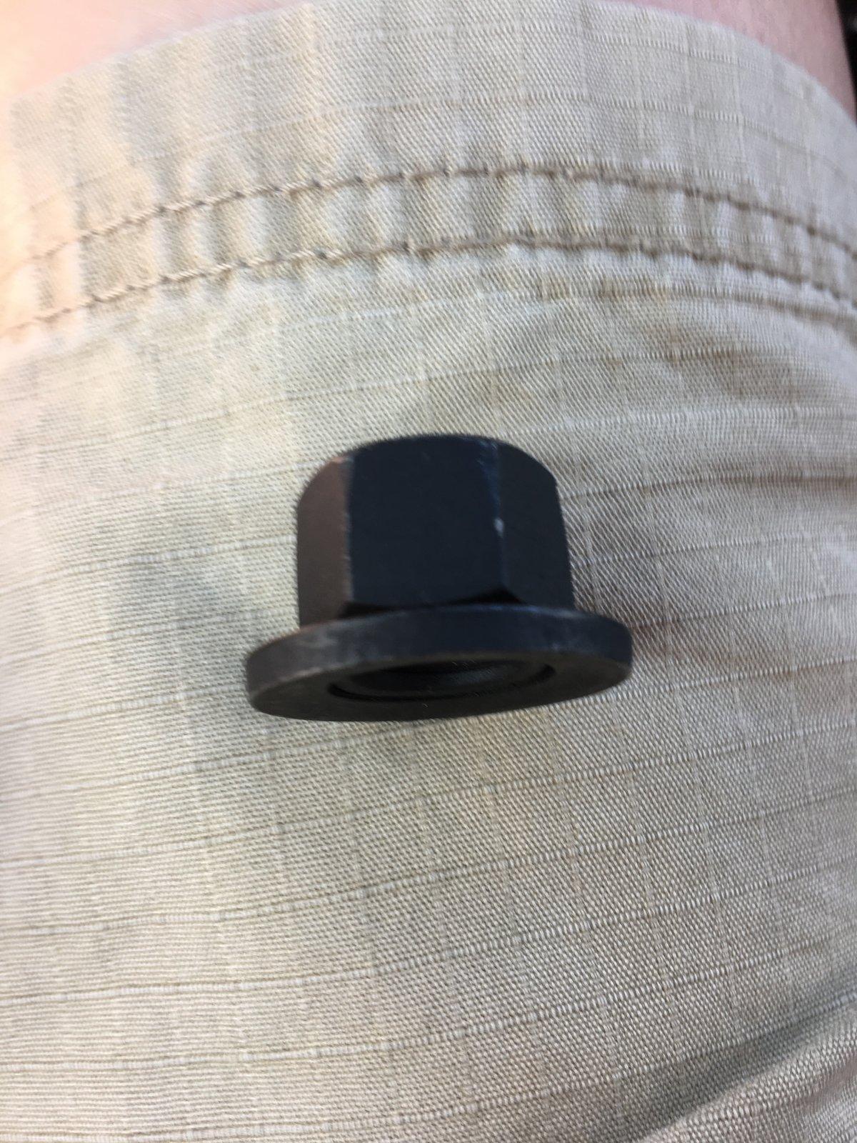 Jeep Wrangler JL Anyone know where this nut might go? 88FAAC21-FF70-402D-AA88-B4FE031800F8