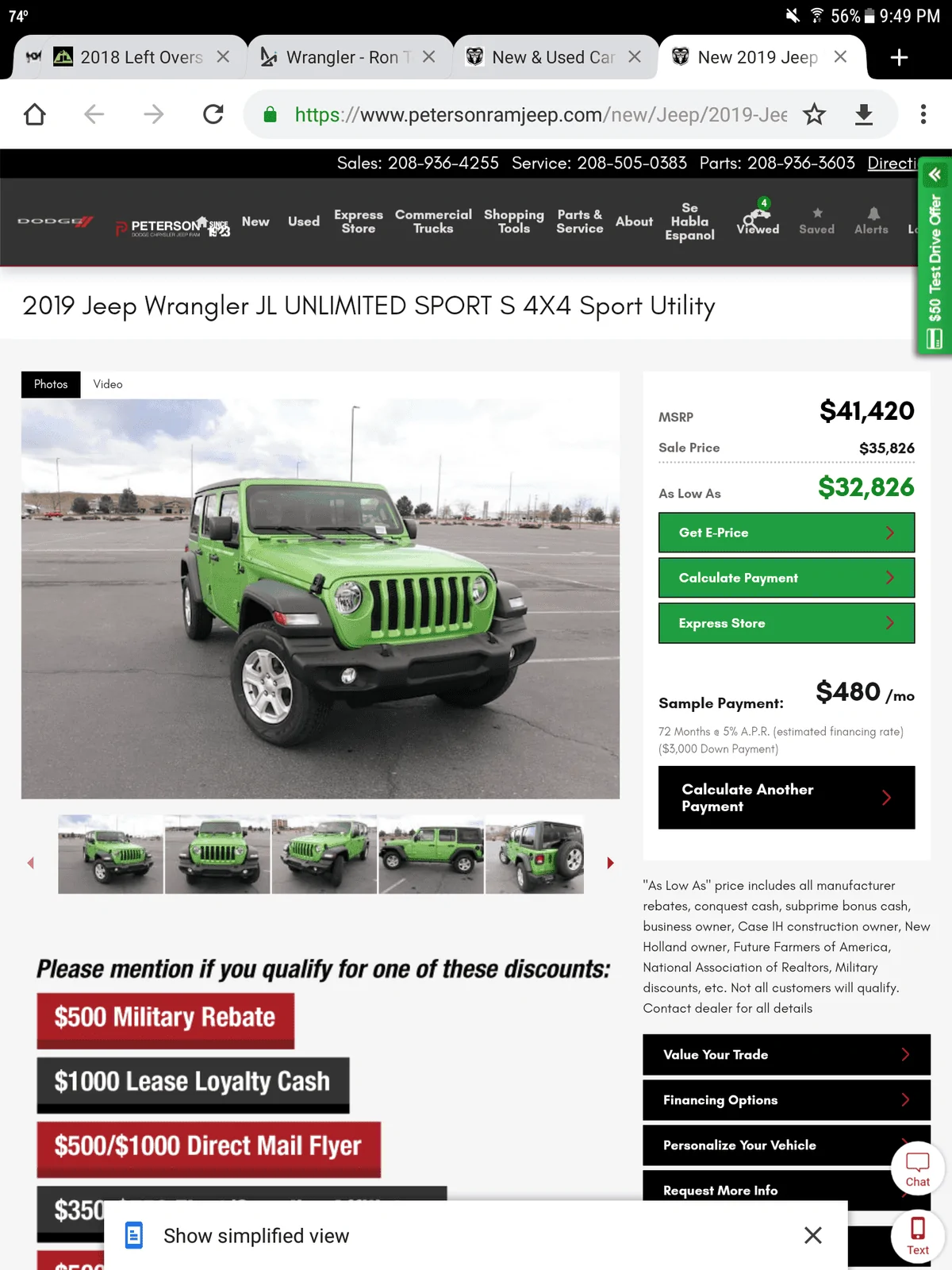 Jeep Wrangler JL 2018 Left Overs Screenshot_20190801-214955