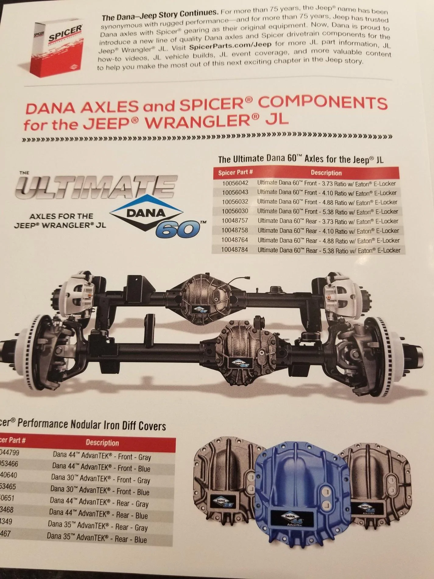 Jeep Wrangler JL Dana parts 20180315_143408