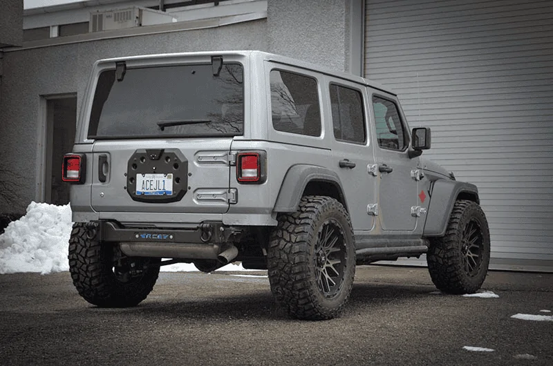 Jeep Wrangler JL Spare tire carrier delete 8869A804-0C87-4922-8F1A-9E5D6F1E7867