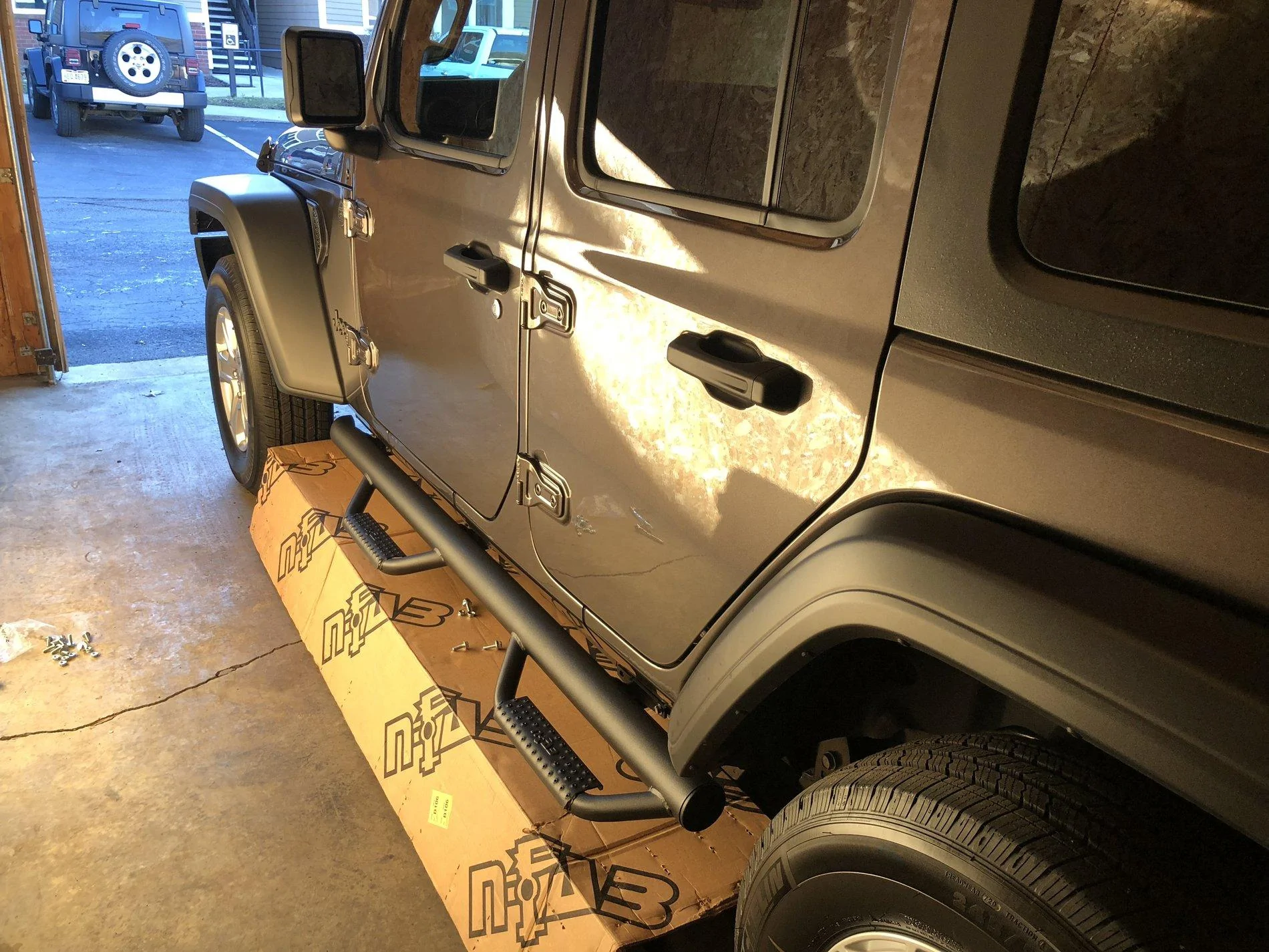 Jeep Wrangler JL Rough country side steps F790EE61-2412-4EE8-9493-854DED8CAFE9