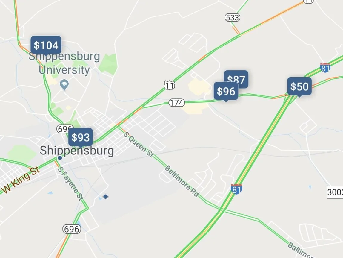 Jeep Wrangler JL Pennsylvania Screenshot_20190803-212116_Maps-picsay