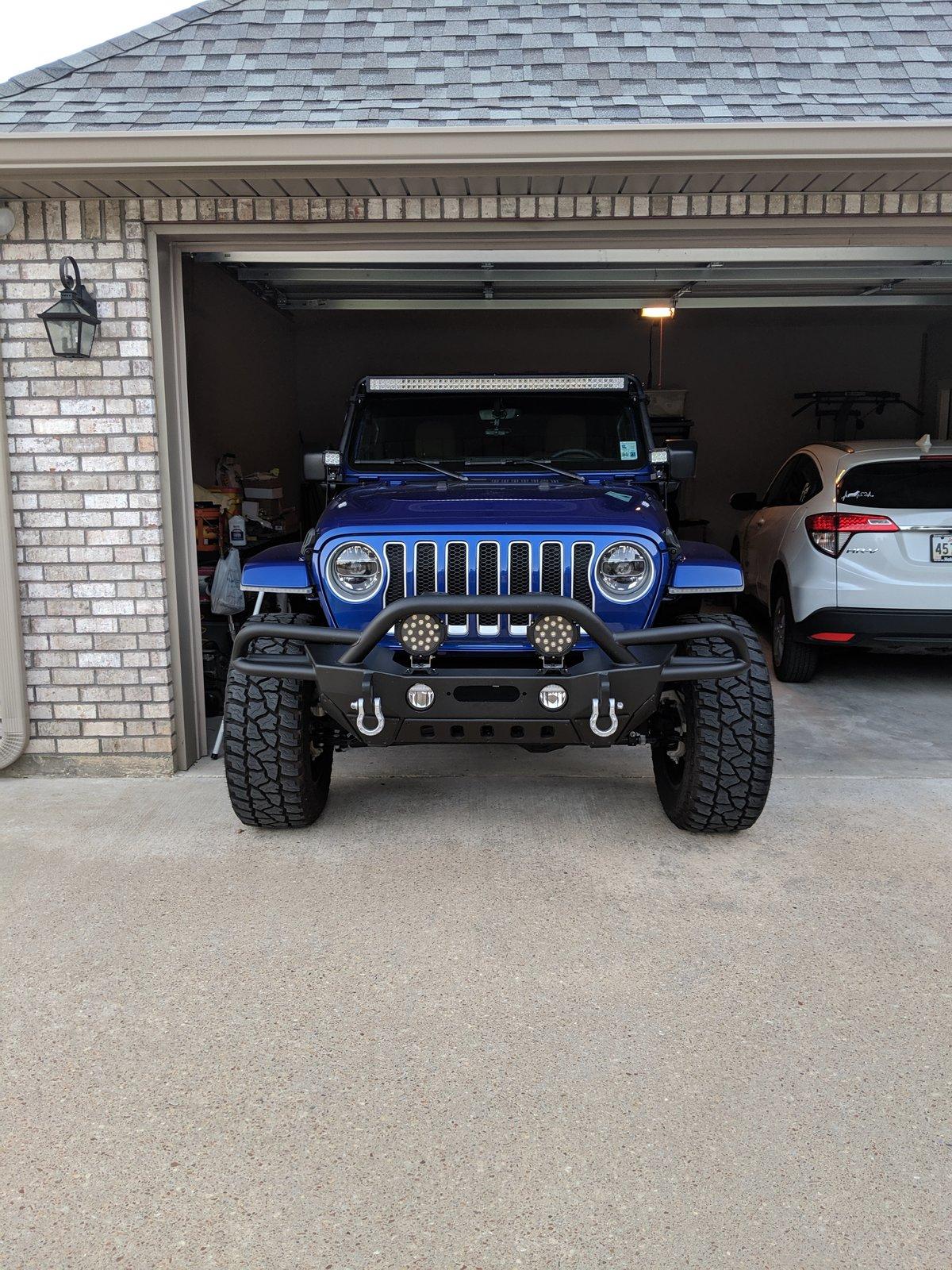 Jeep Wrangler JL NEW! JL Tubular Windshield Light Bar Mount IMG_20190803_200252
