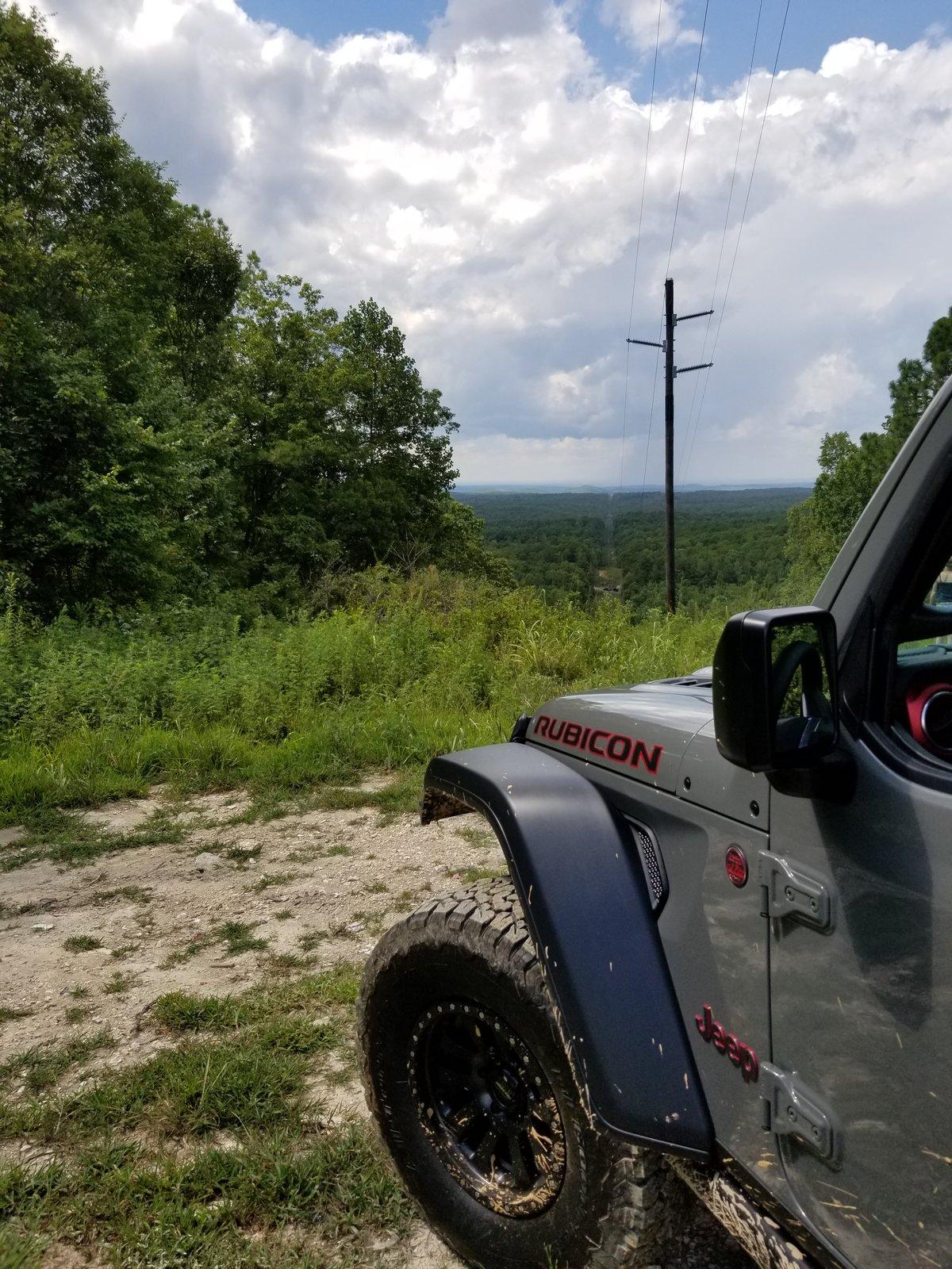 Jeep Wrangler JL Talladega national forest. 20190804_145444