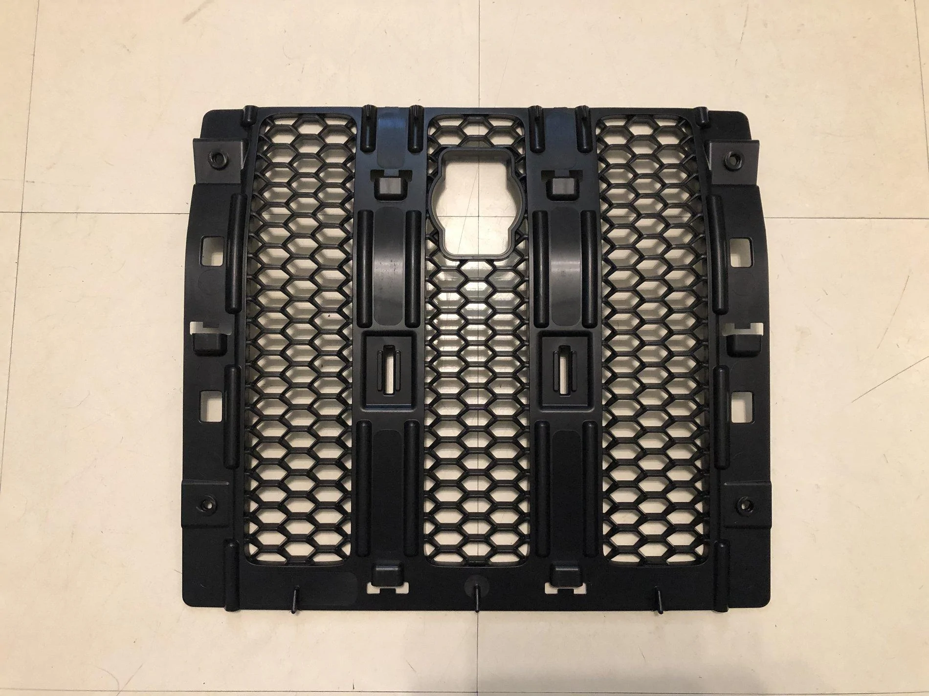 Jeep Wrangler JL MOPAR Hood Lock Kit Assembly Notes and Photos 5 Grill Insert Front