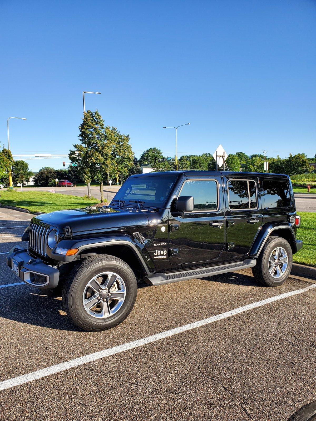 Jeep Wrangler JL Driveshaft after Lift 20190730_074053