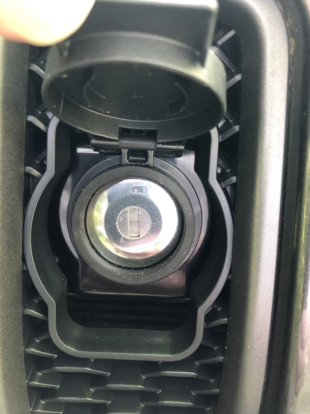 Jeep Wrangler JL MOPAR Hood Lock Kit Assembly Notes and Photos 15.5 Lock Cylinder Cover Open