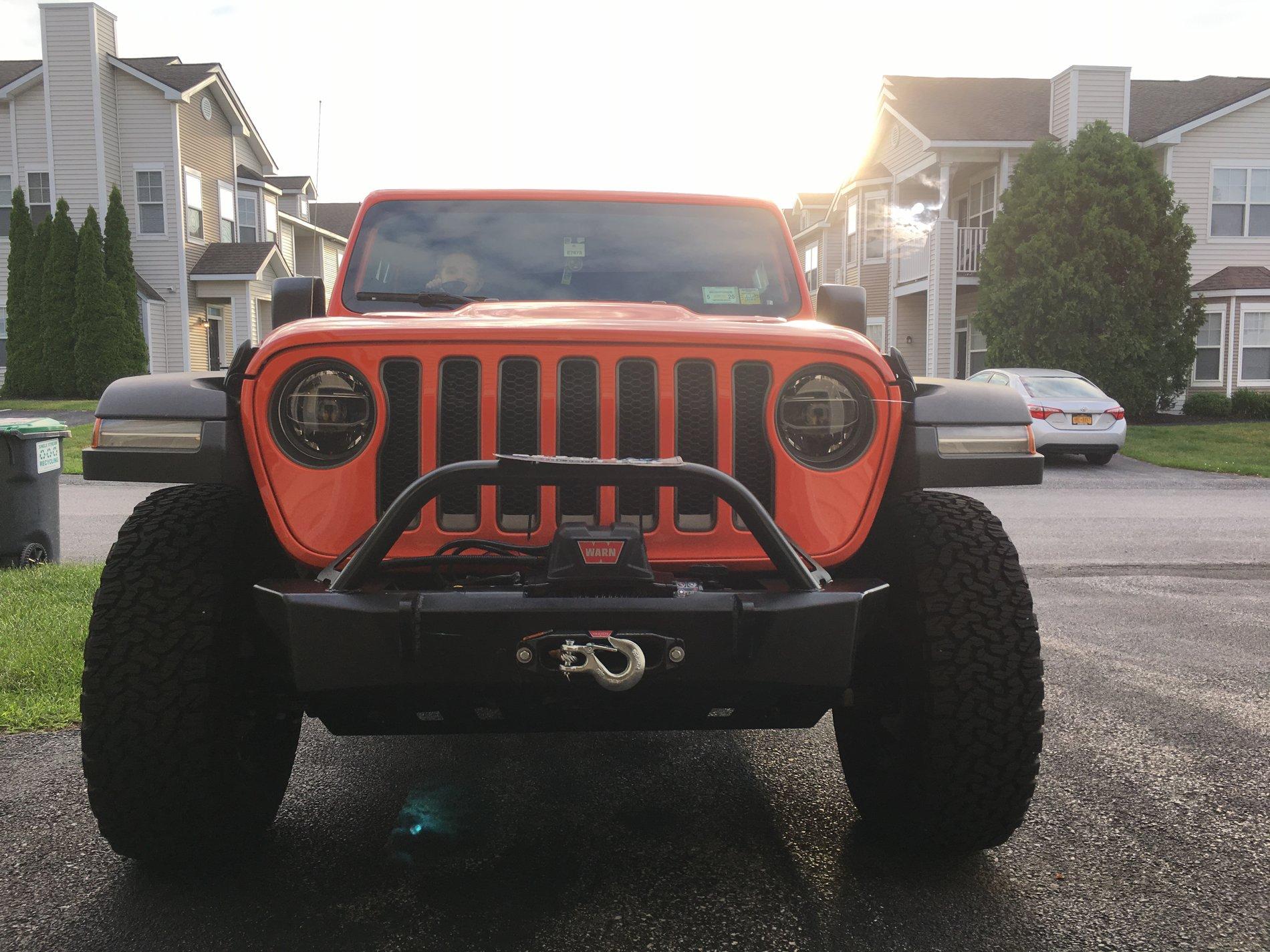 Jeep Wrangler JL Warn Winch - Cable/Wire Management {filename}