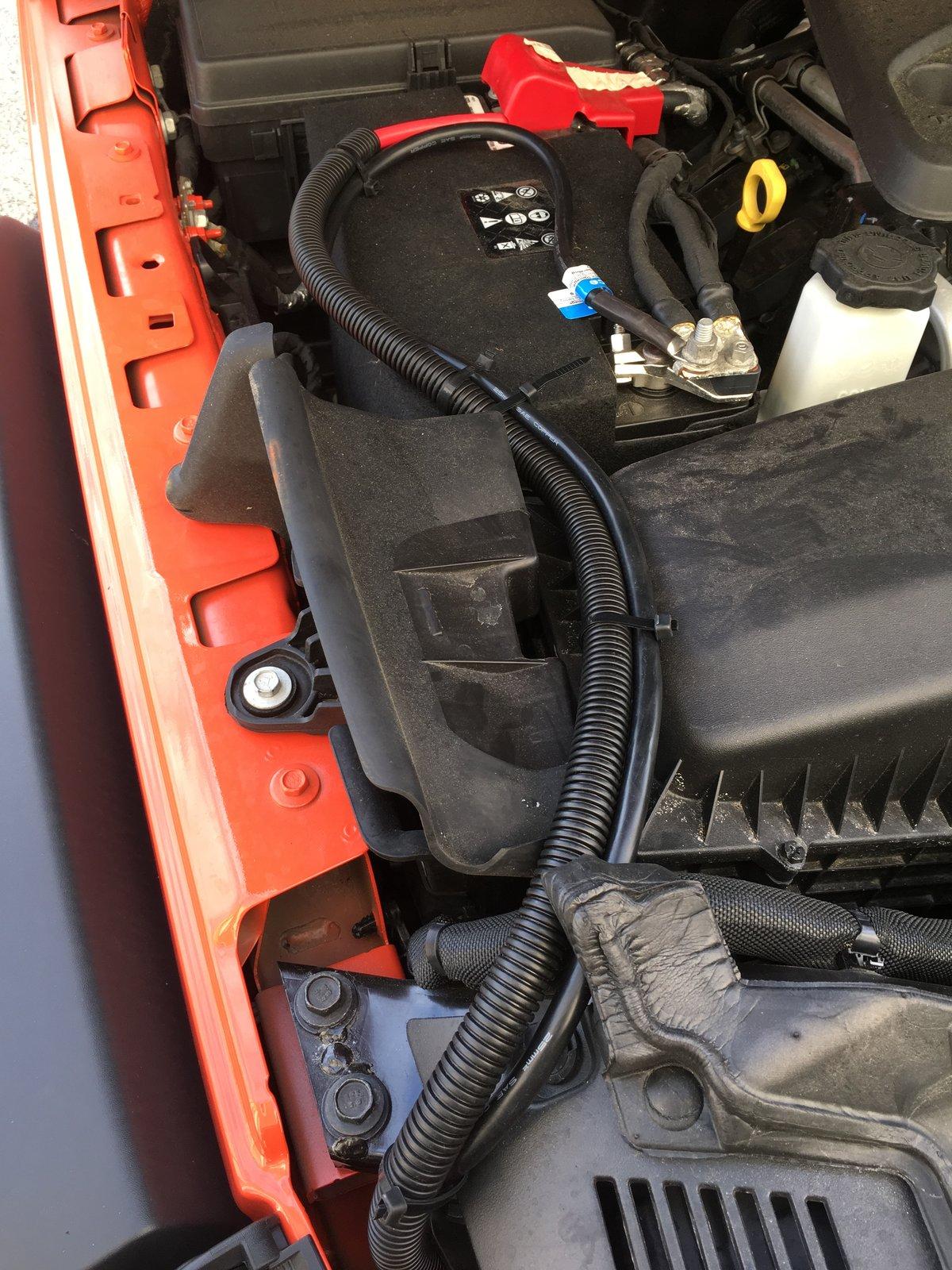 Jeep Wrangler JL Warn Winch - Cable/Wire Management {filename}