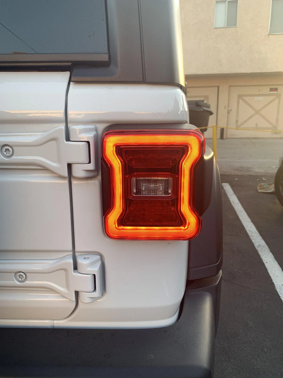 Jeep Wrangler JL Mopar LED taillights. 88ACAF24-8C2B-4FBD-97DC-ACA6CBEDCEA2