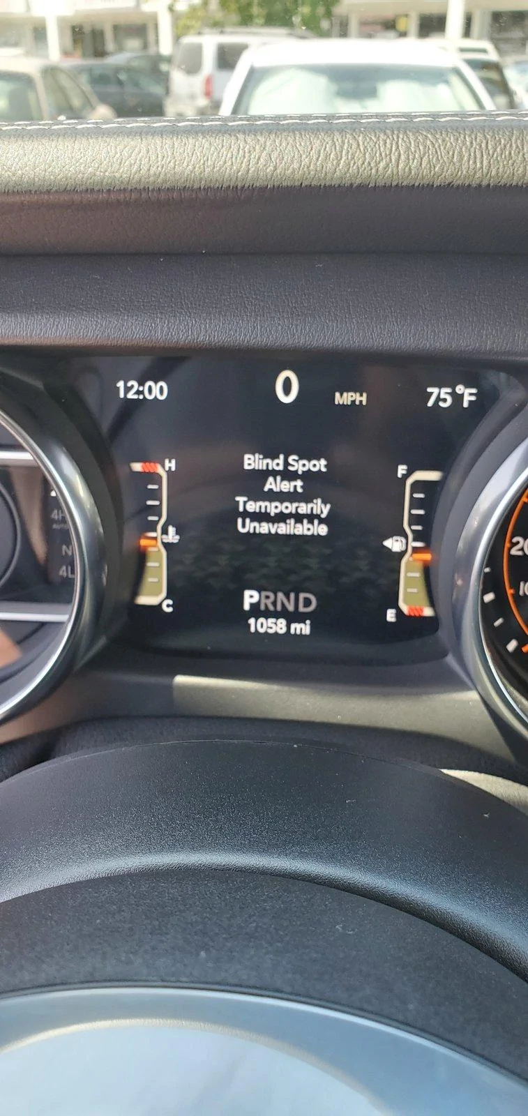 Jeep Wrangler JL Blind spot alert is not working 20190810_120027