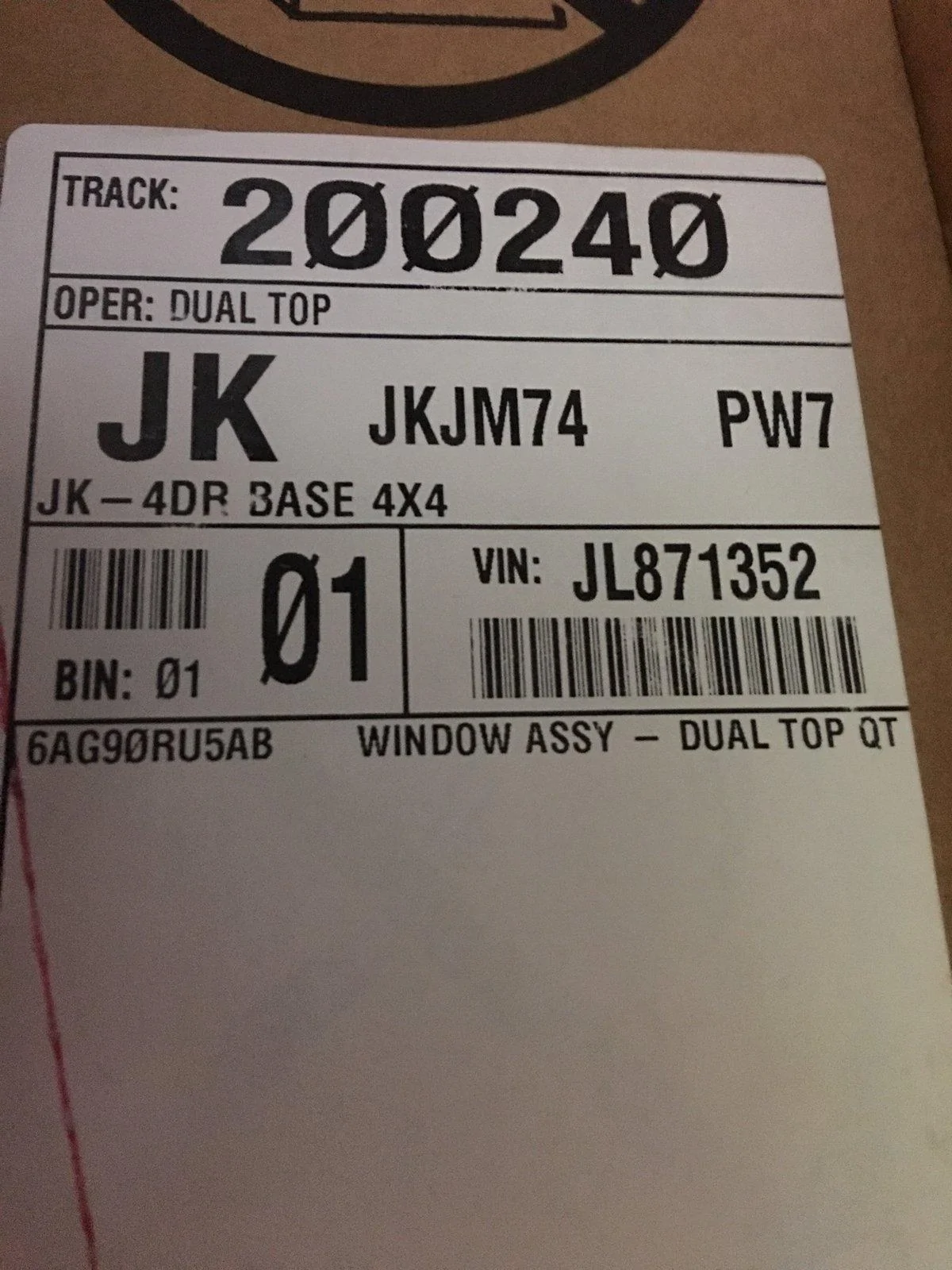 Jeep Wrangler JL JK 4 Door Soft Top n