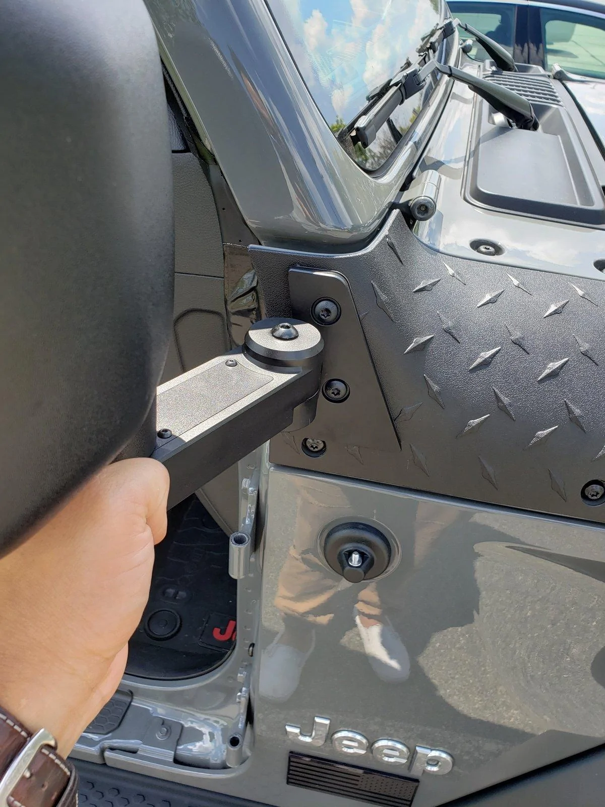 Jeep Wrangler JL Permanent Doorless Mirrors 20190815_124451