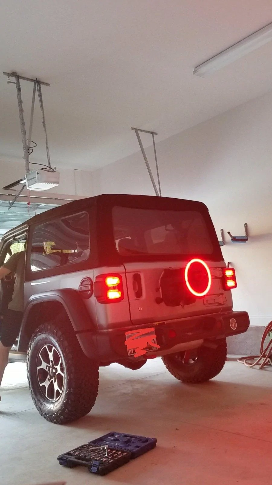 Jeep Wrangler JL 3rd brake light for JLU 20190815_152703