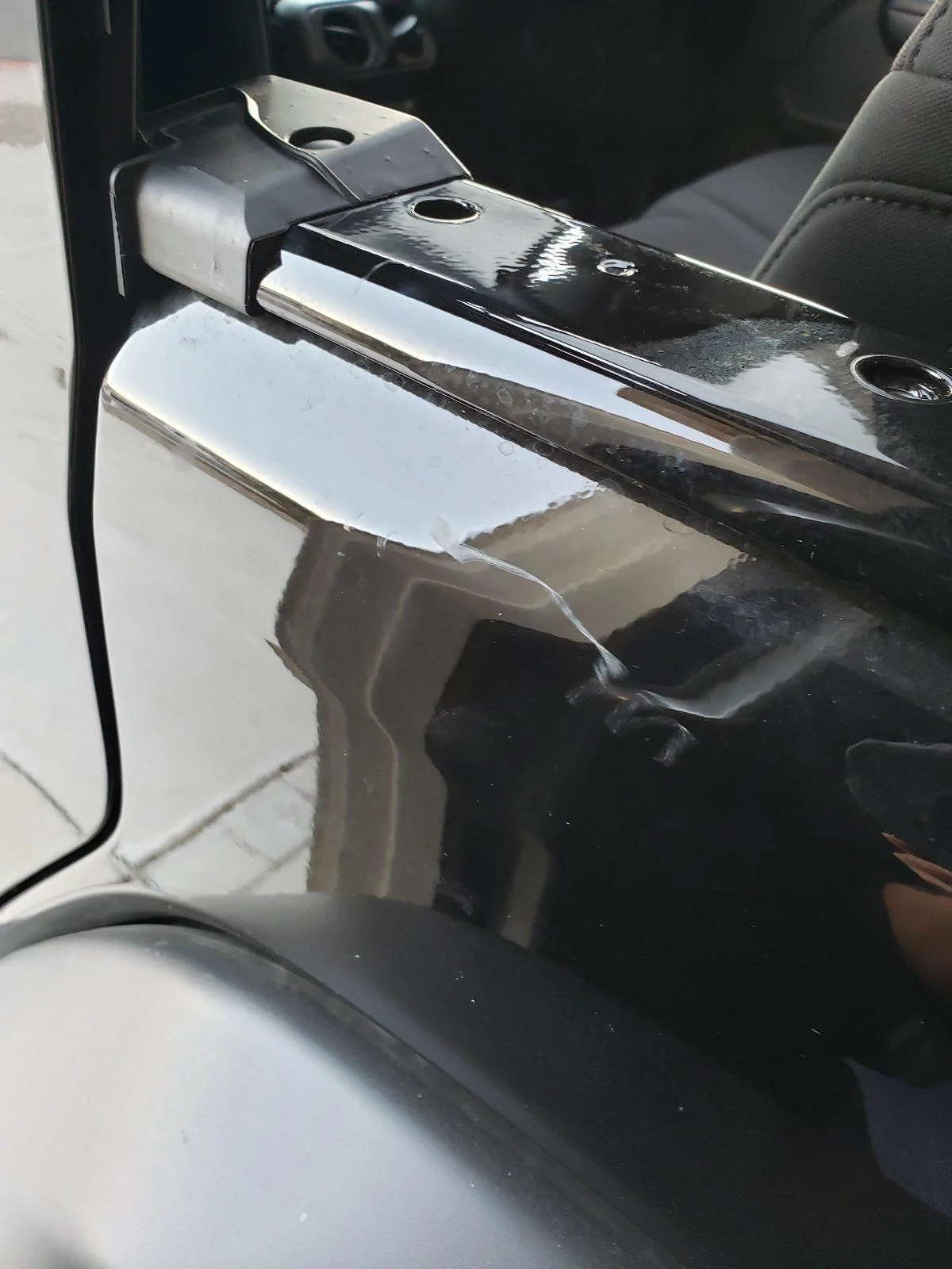Jeep Wrangler JL Scratch, will this buff out? Need tips. 20190816_194040