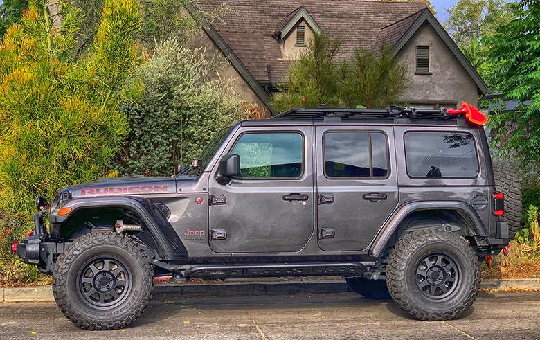 Jeep Wrangler JL Rhino Rack Backbone Installed! Jeep 