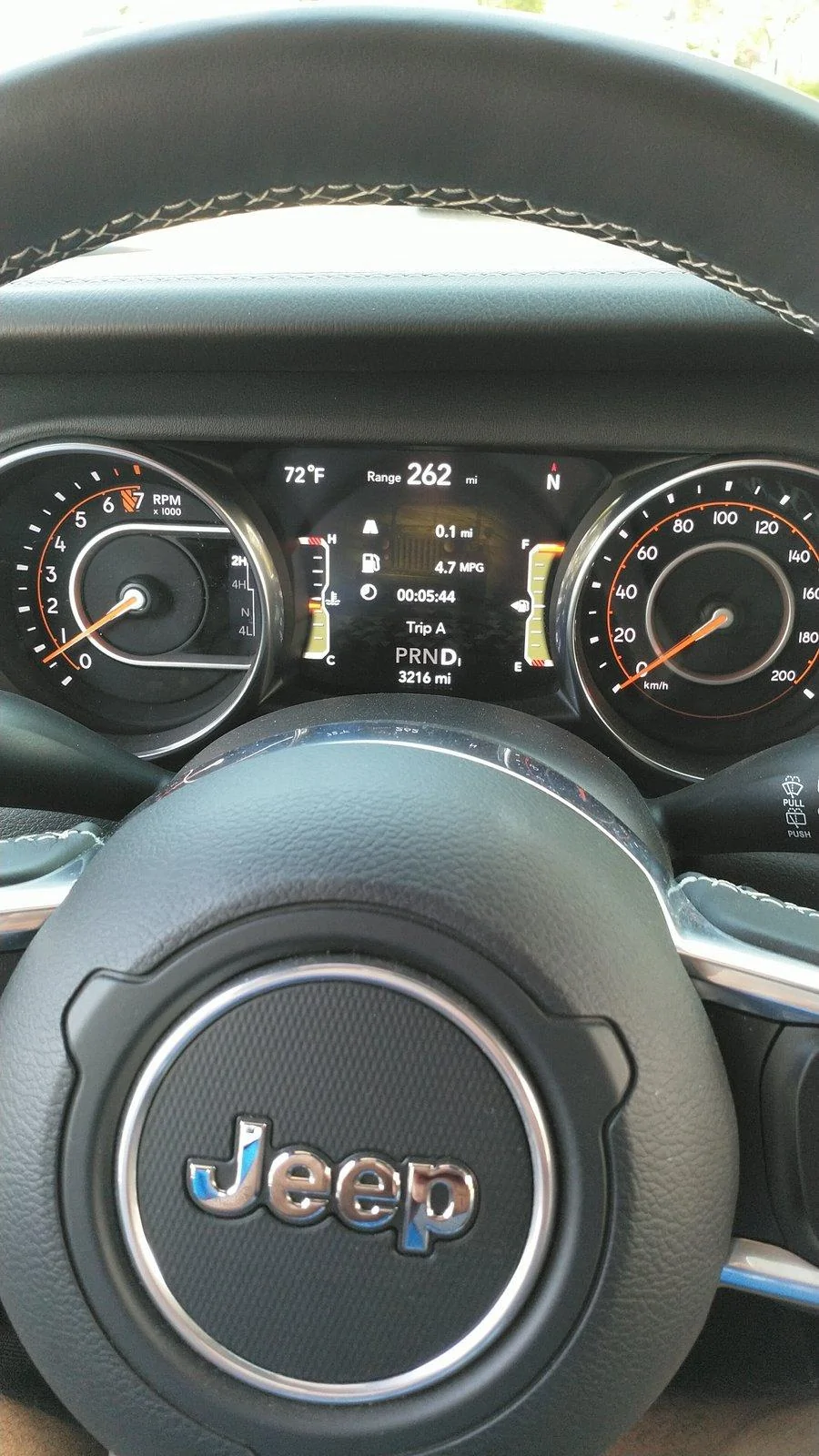 Jeep Wrangler JL Top Tier gas IMG_20190818_110718