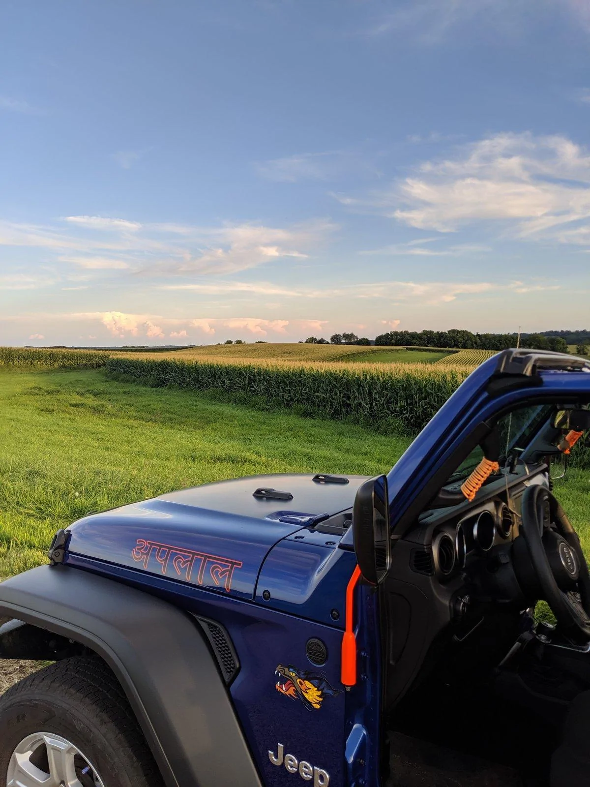 Jeep Wrangler JL A Driftless Drive in Wisconsin IMG_20190819_191350