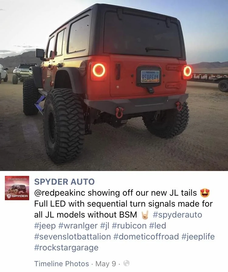 Jeep Wrangler JL Spyder LED Tail Lights 3ED127F1-D26C-498E-8DFB-499EDD85B98B